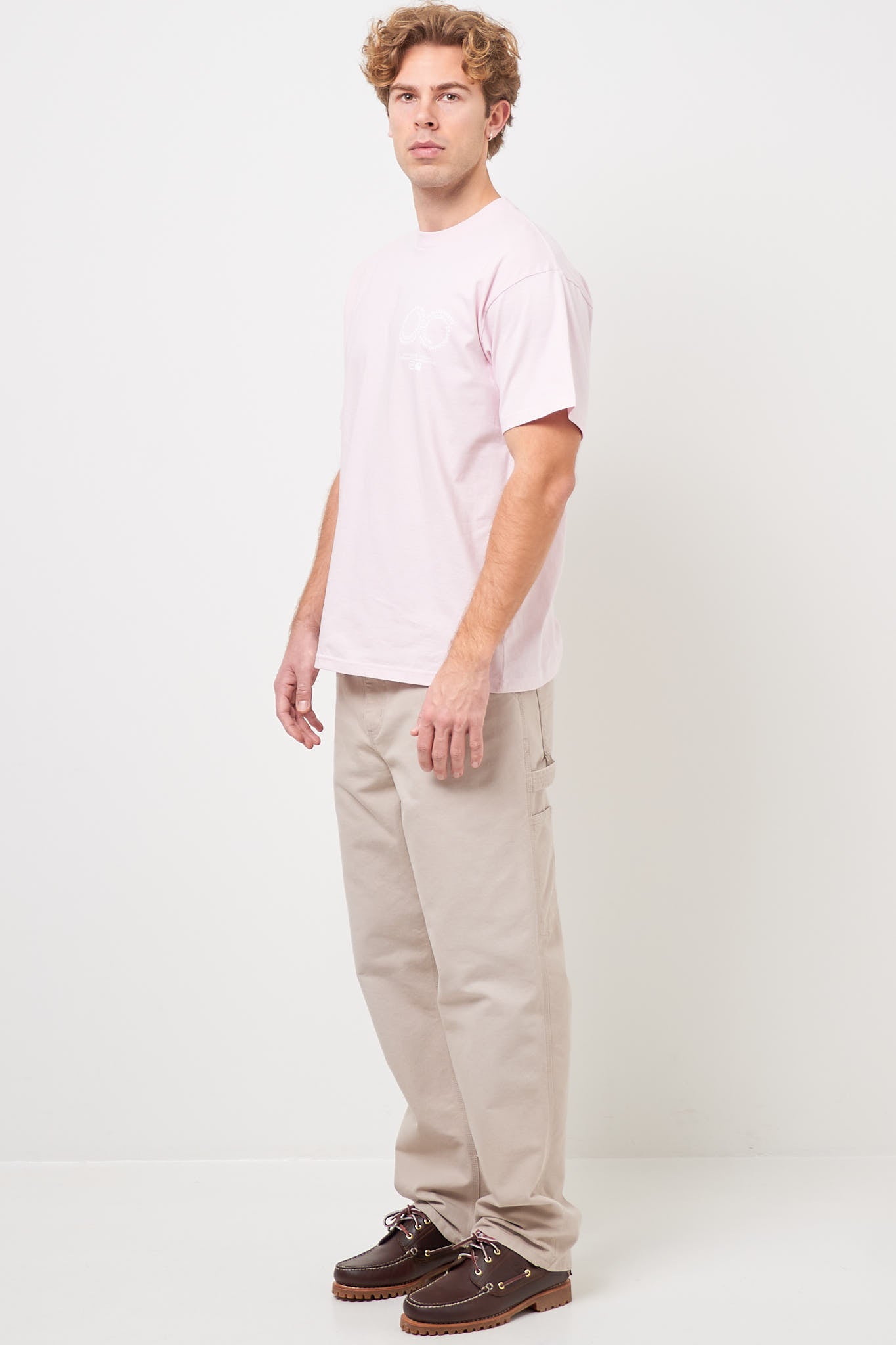 S/S Rotation T-Shirt Air Pink/White