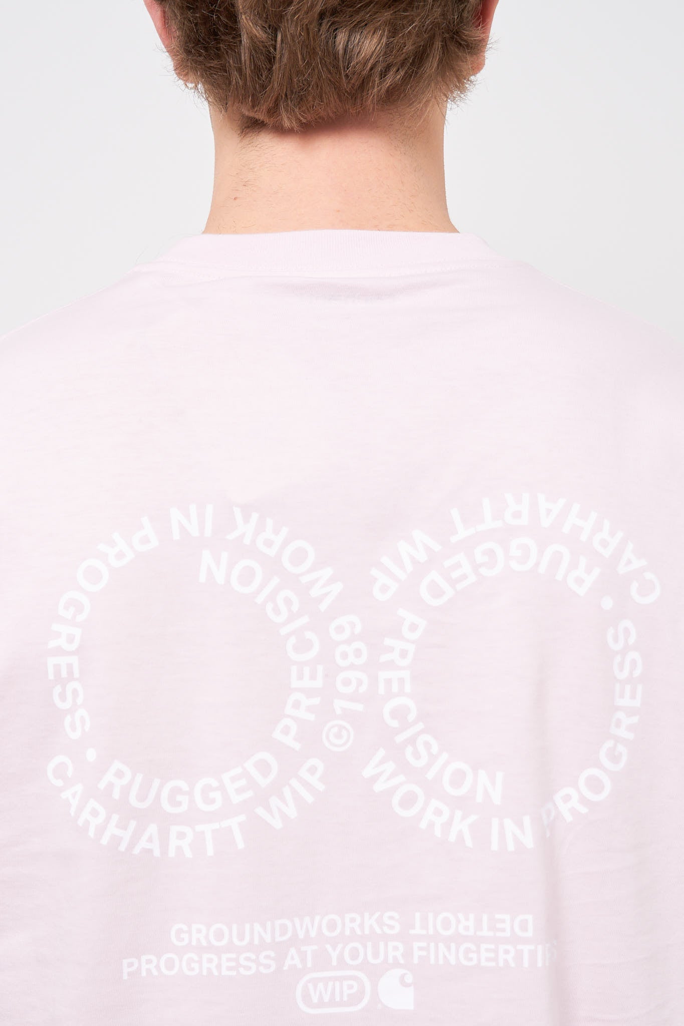 S/S Rotation T-Shirt Air Pink/White
