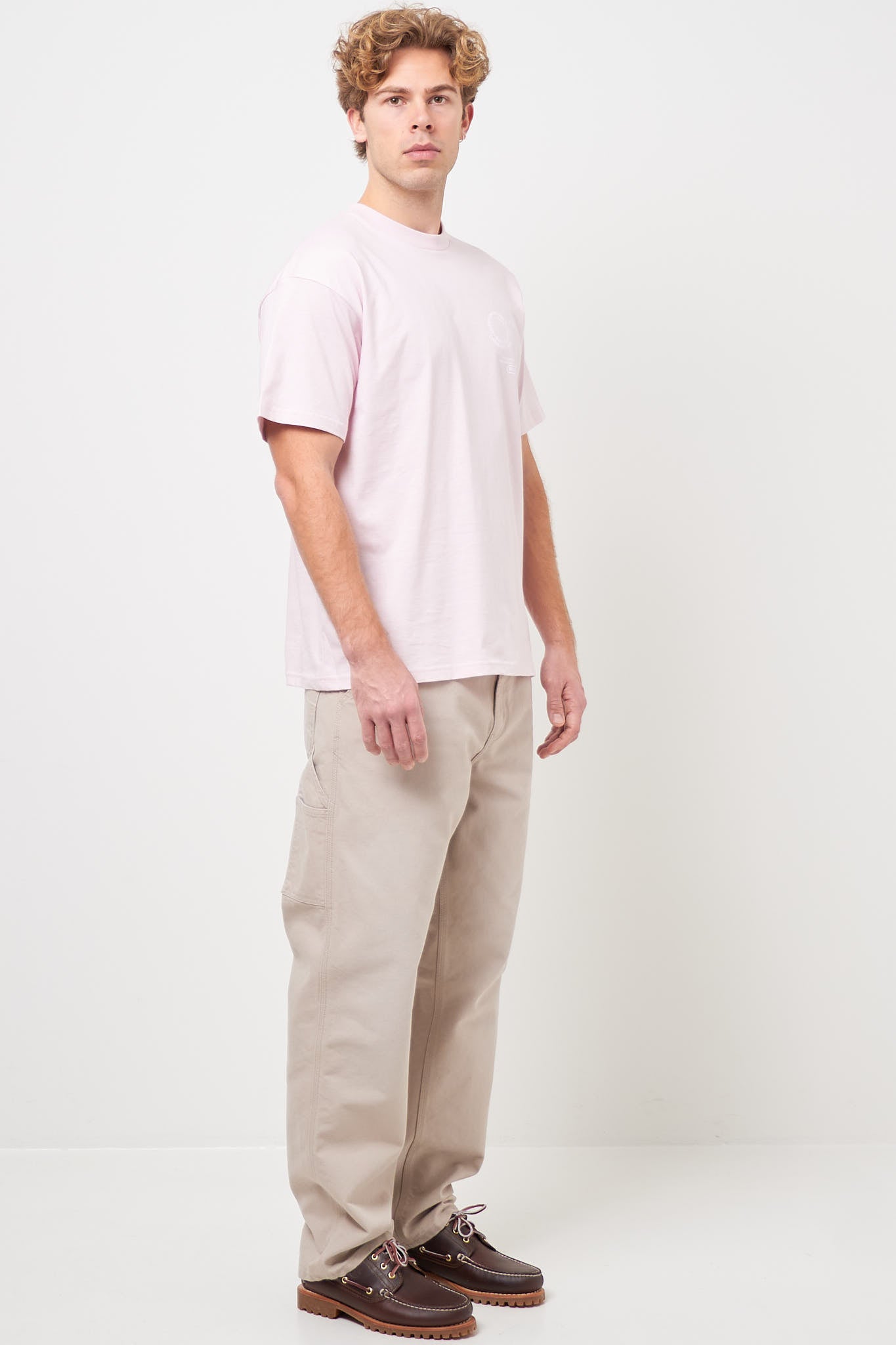 S/S Rotation T-Shirt Air Pink/White