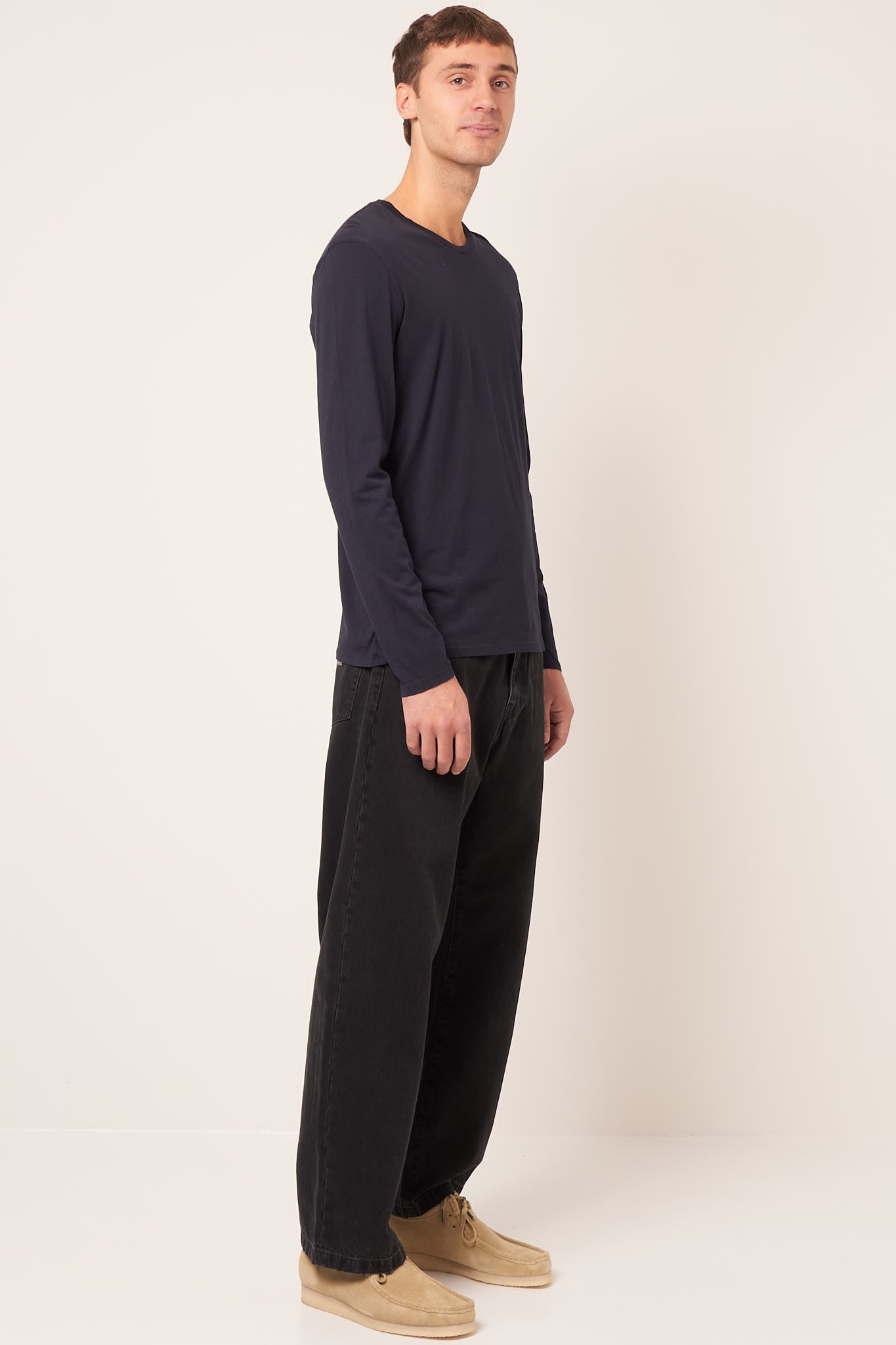 Decatur LS T-shirt Caviar Online salg