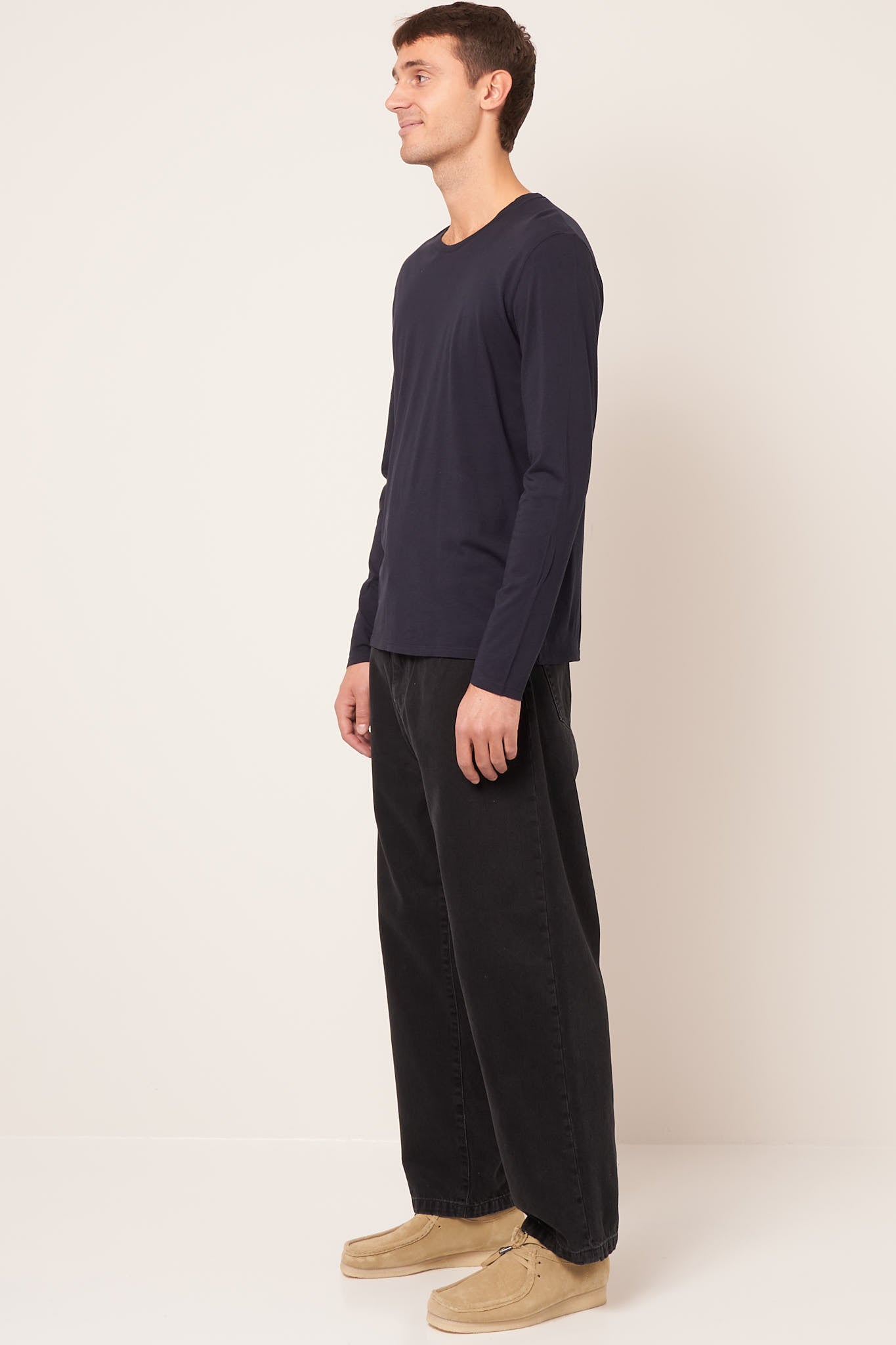 Decatur LS T-shirt Caviar Online salg