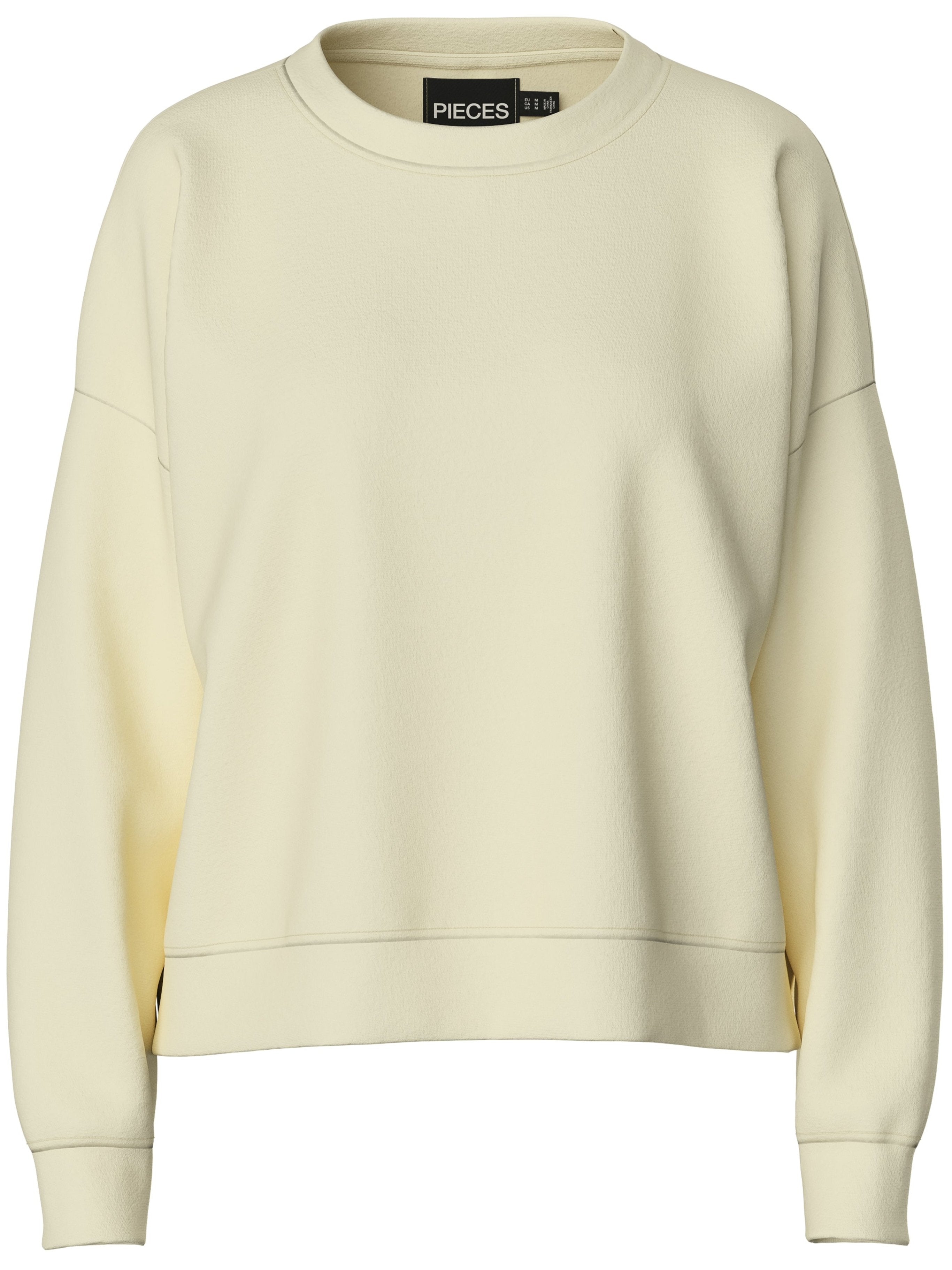 Pieces Chilli LS Sweatshirt White Pepper NO25