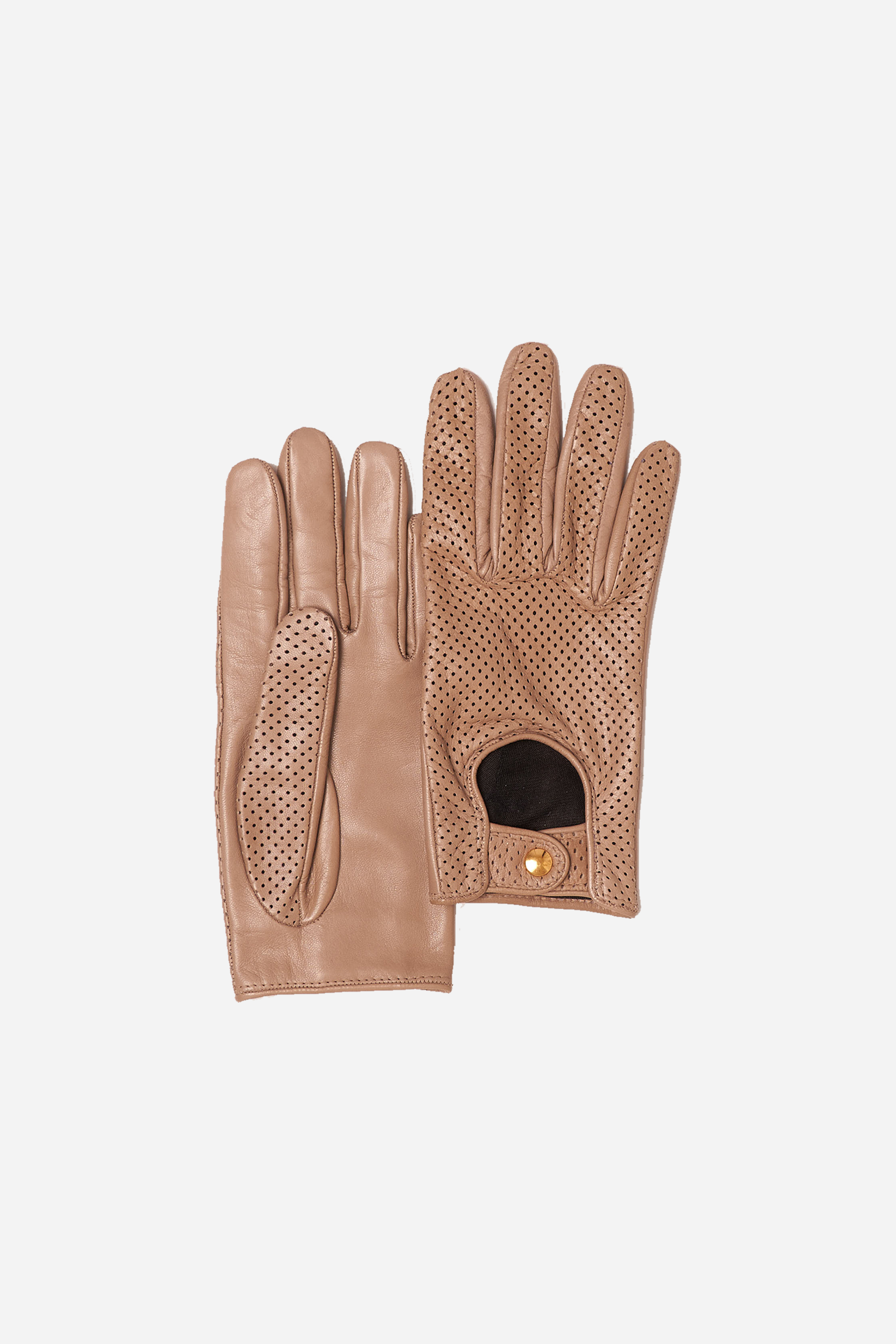 Vida Car Gloves Beige på udsalg