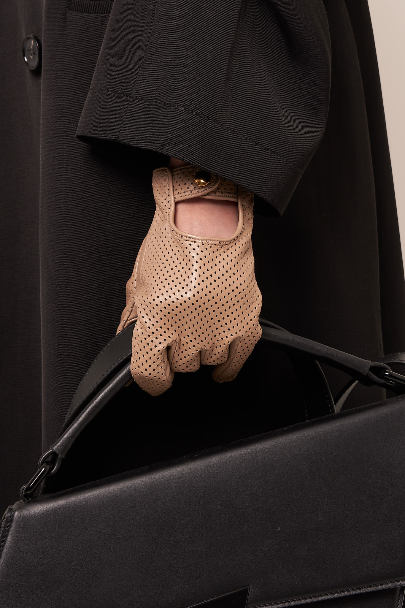 Vida Car Gloves Beige på udsalg