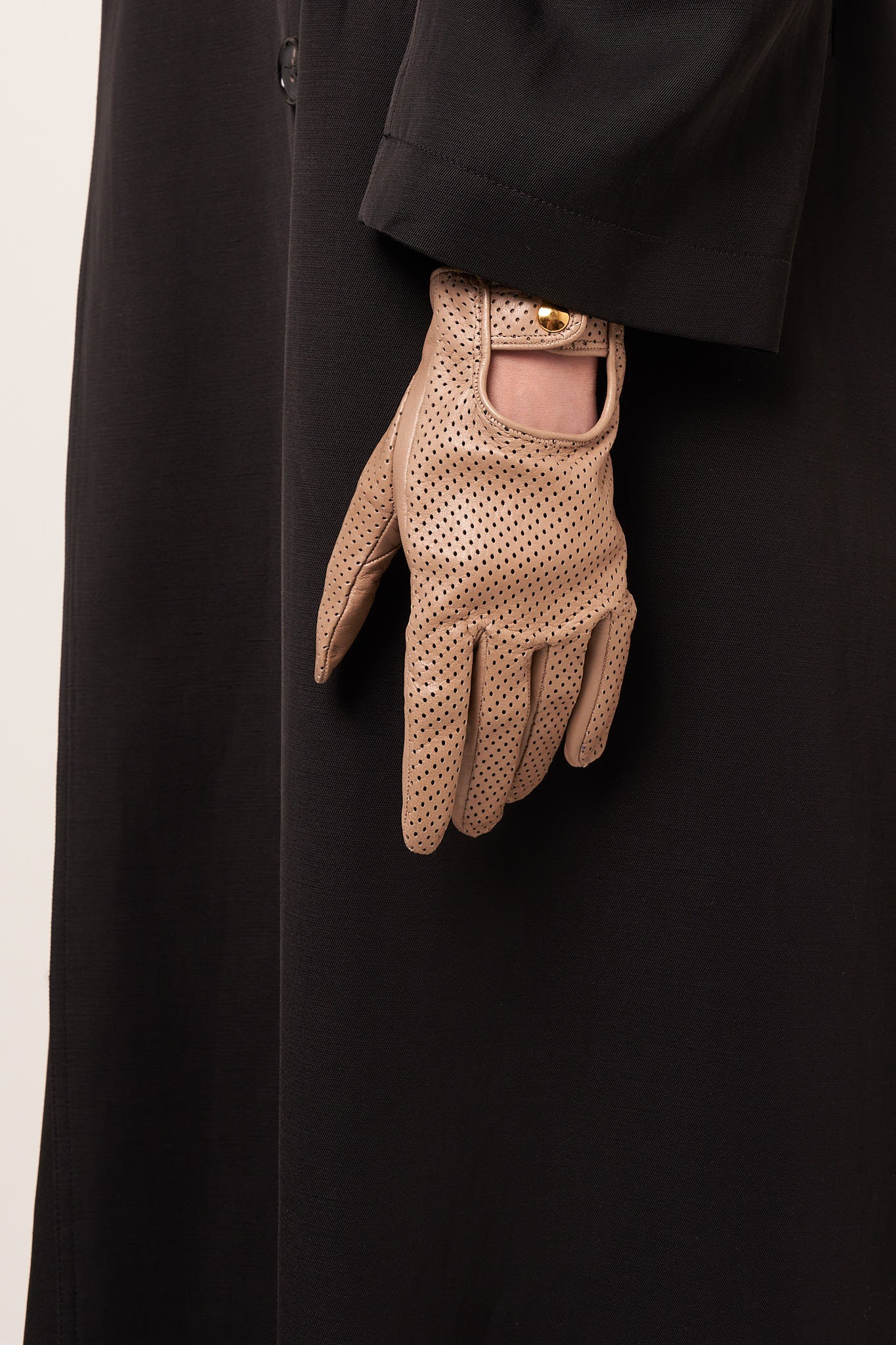 Vida Car Gloves Beige på udsalg