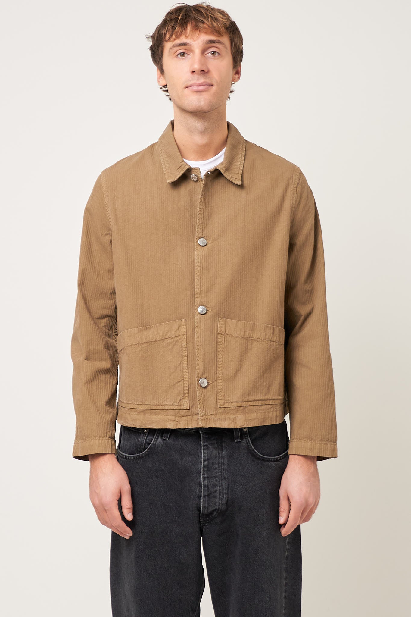 Worker Jacket Light Brown