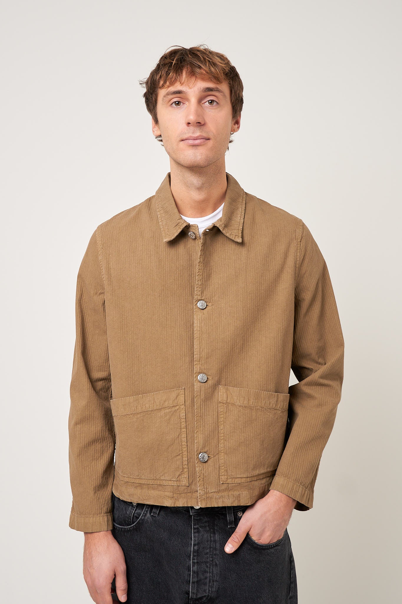 Worker Jacket Light Brown