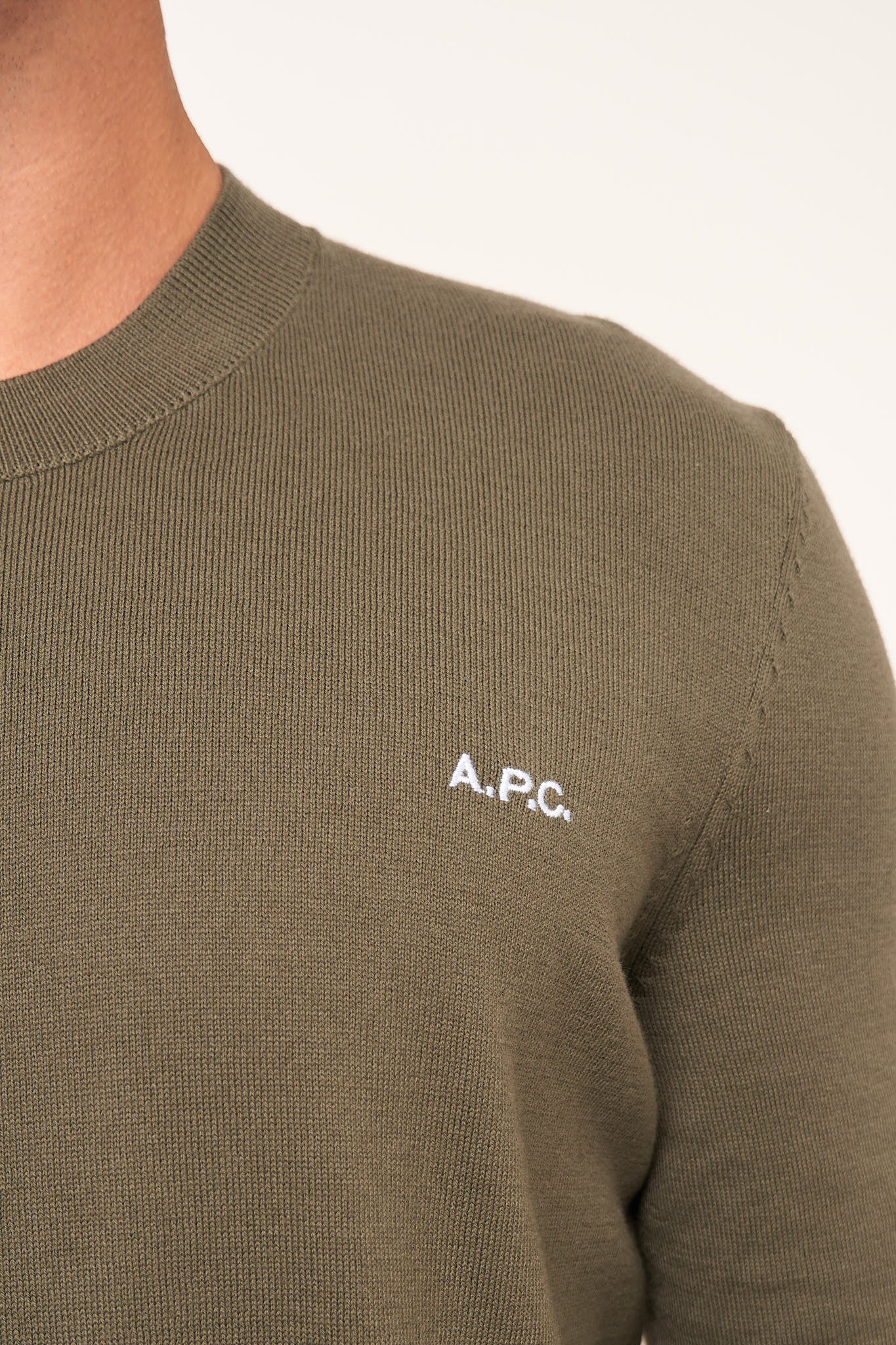 Amir Sweater Army Green Online salg