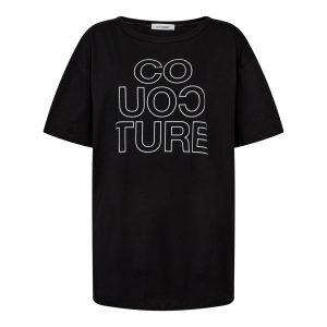 Co'Couture Outline Oversize T-shirt Black