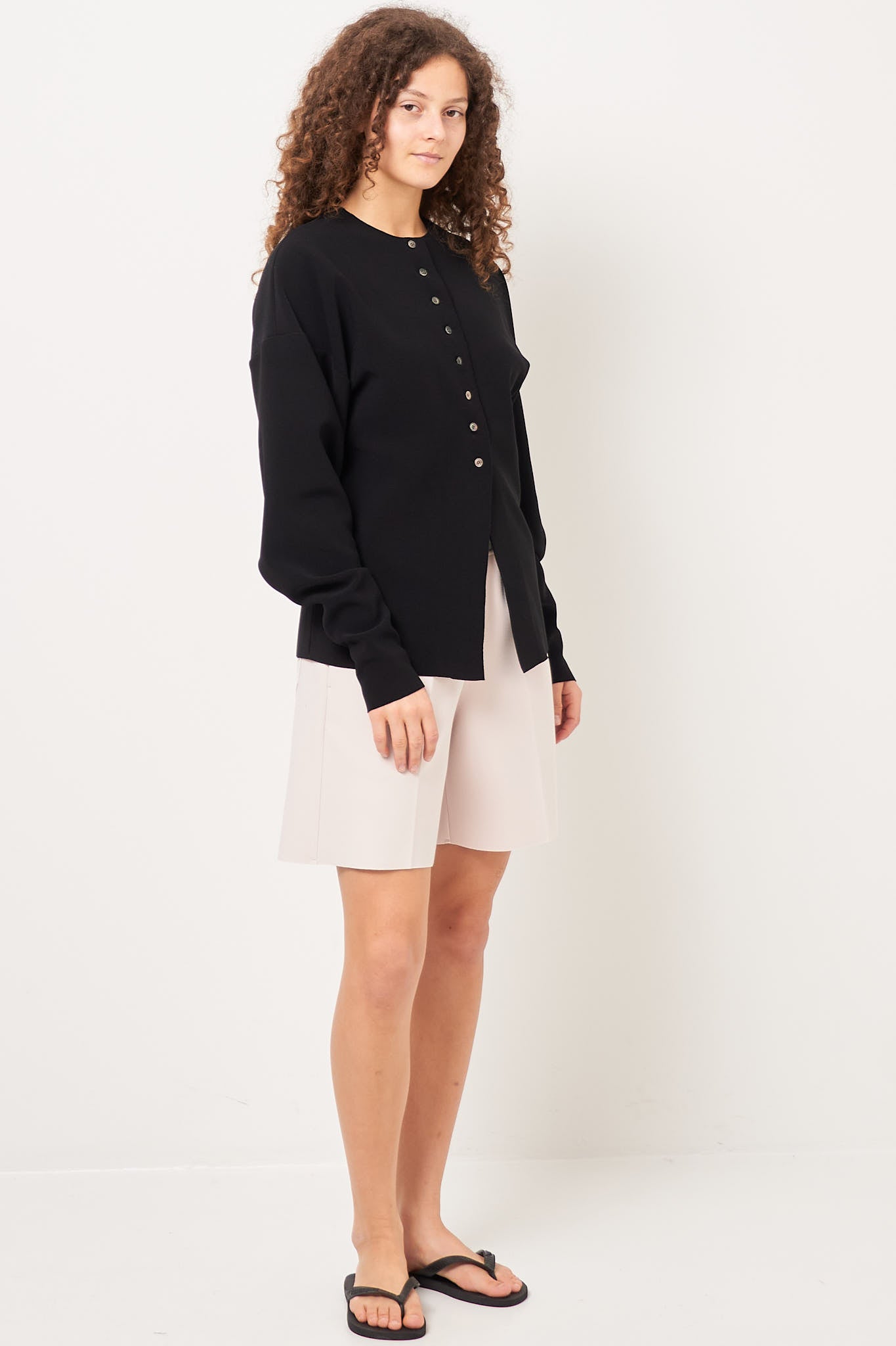Lay2 Cardigan Black Online Hot Salg