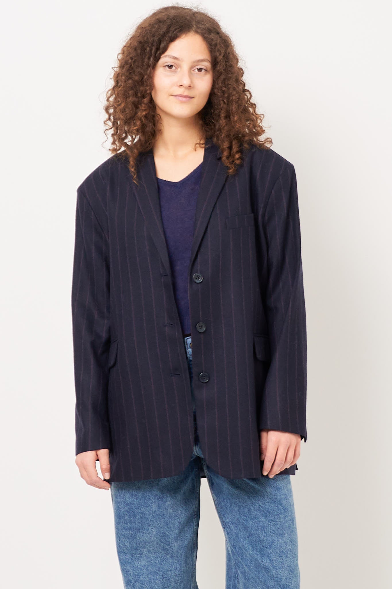 Dirow Blazer Navy Stripes