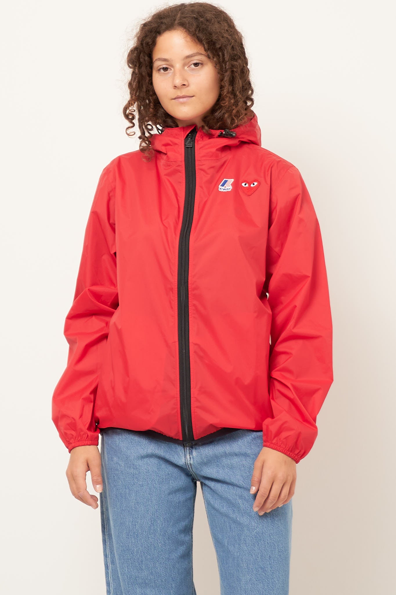 K-Way Hoodie Full Zip Red