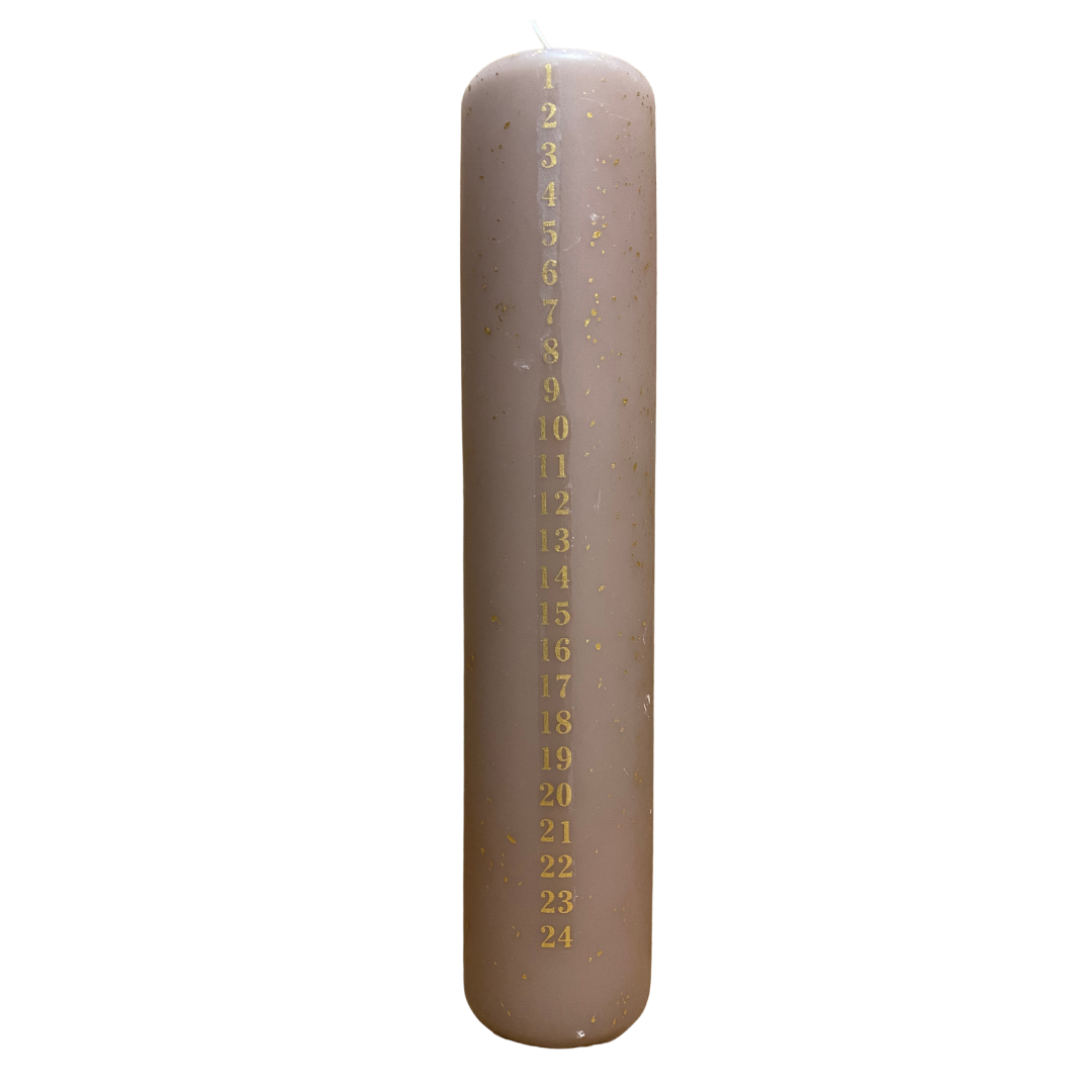 Kastanielys Kalenderlys Beige