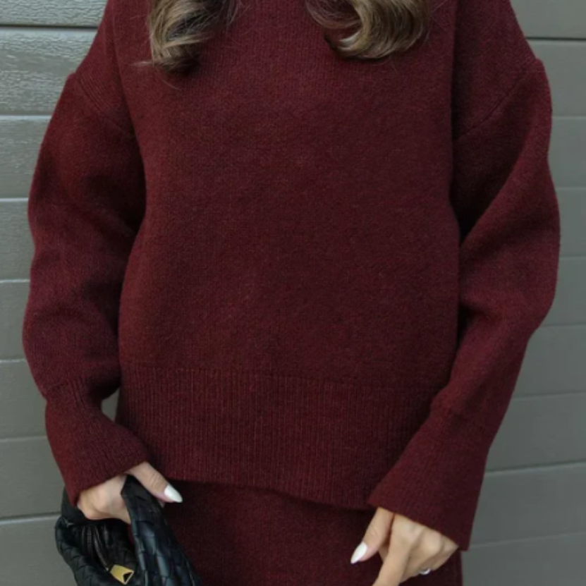 Aase | Matchende sweater-nederdel Online nu