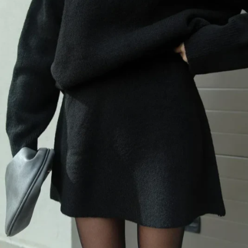 Aase | Matchende sweater-nederdel Online nu