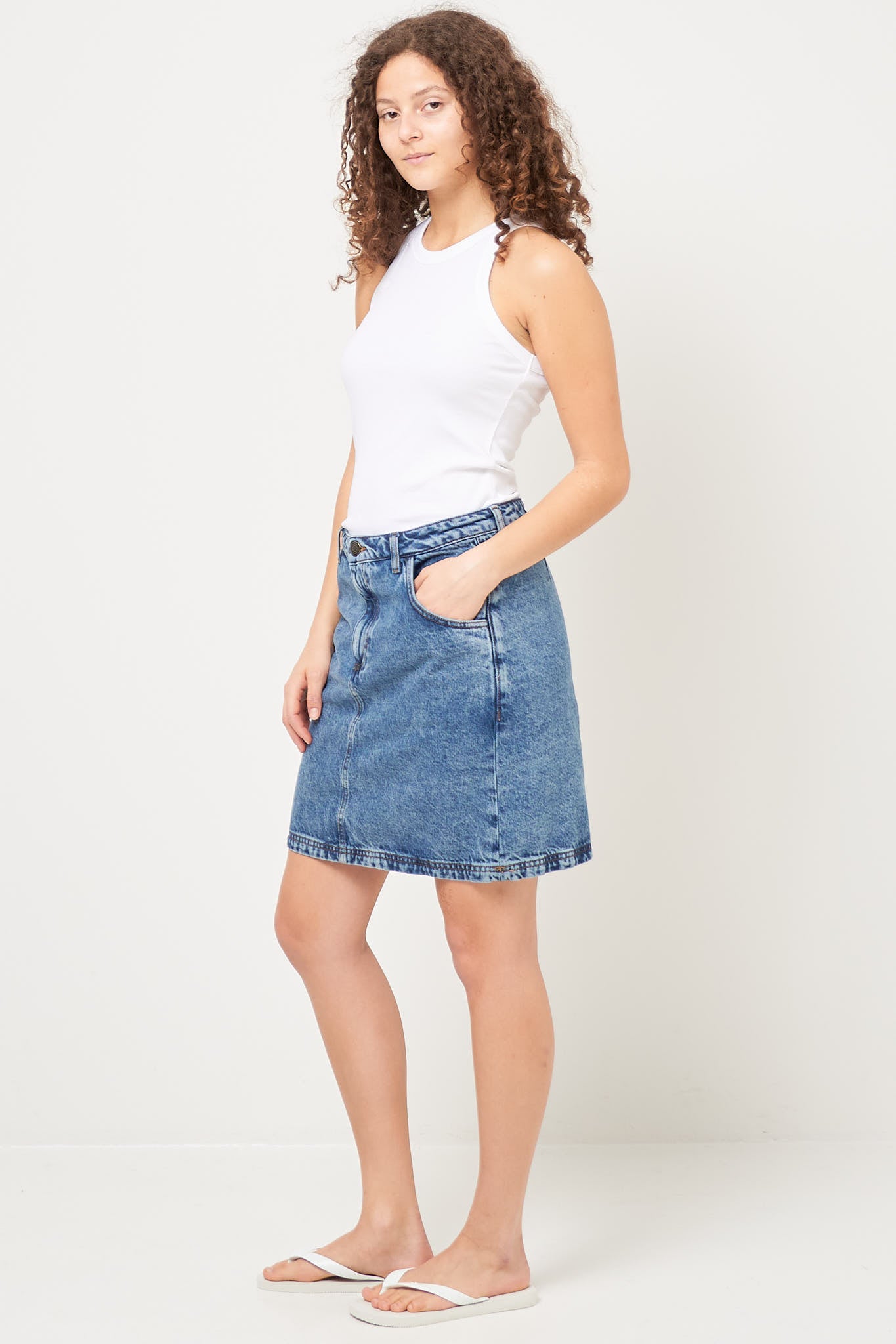 Joybird Skirt Stone