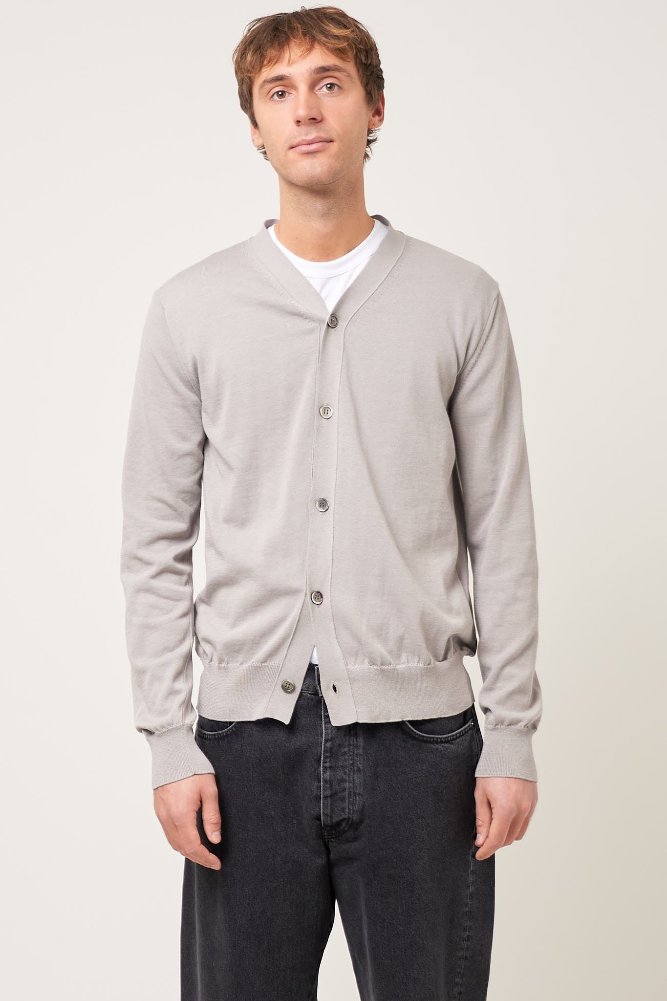 Knitted Cardigan Grey