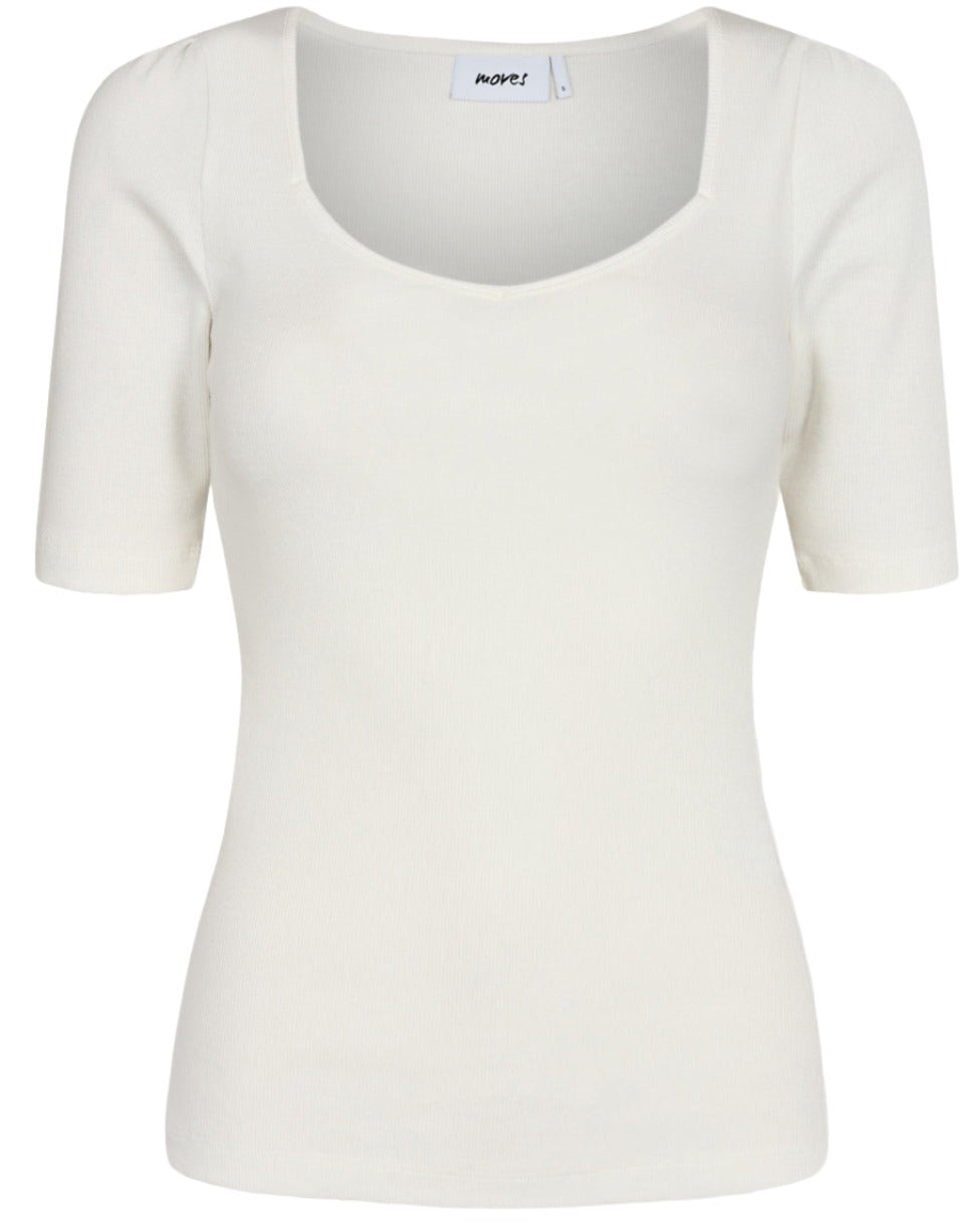 Moves Masia T-shirt Ivory Udsalg