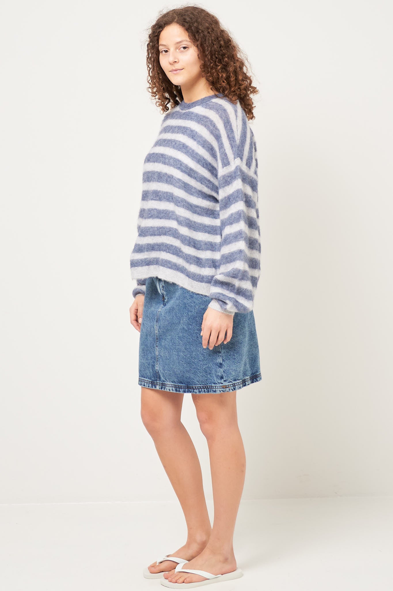 Nenybay Sweater Polar Tornado Stripe Hot på udsalg