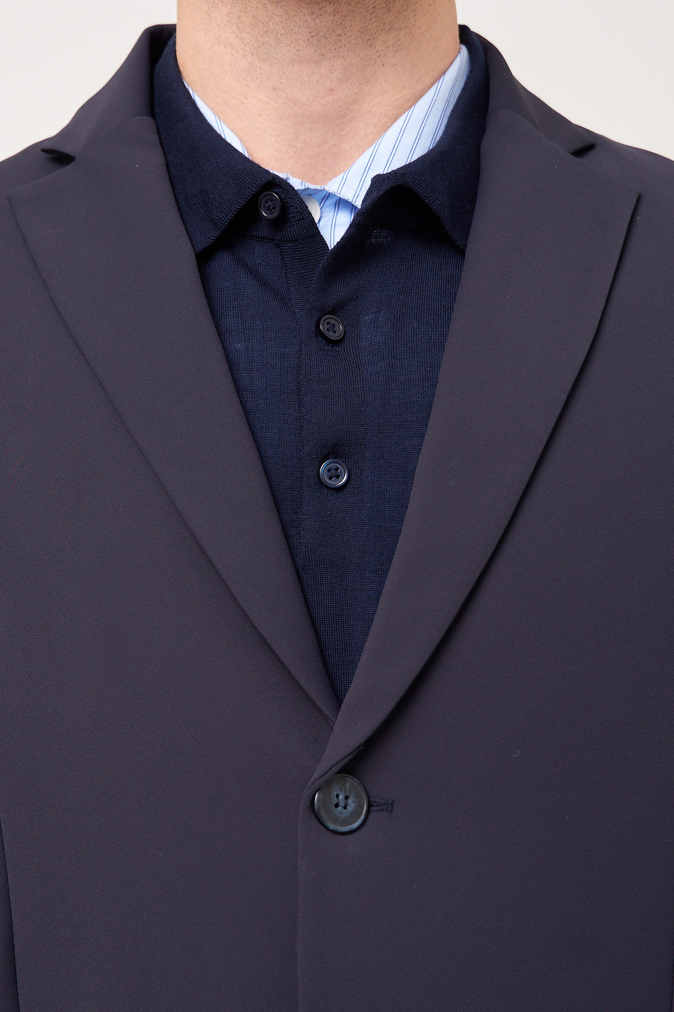 Oscar Tech Suit Jacket Navy