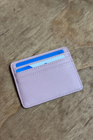 Slim Card Holder - Pink (Sample) Rabat