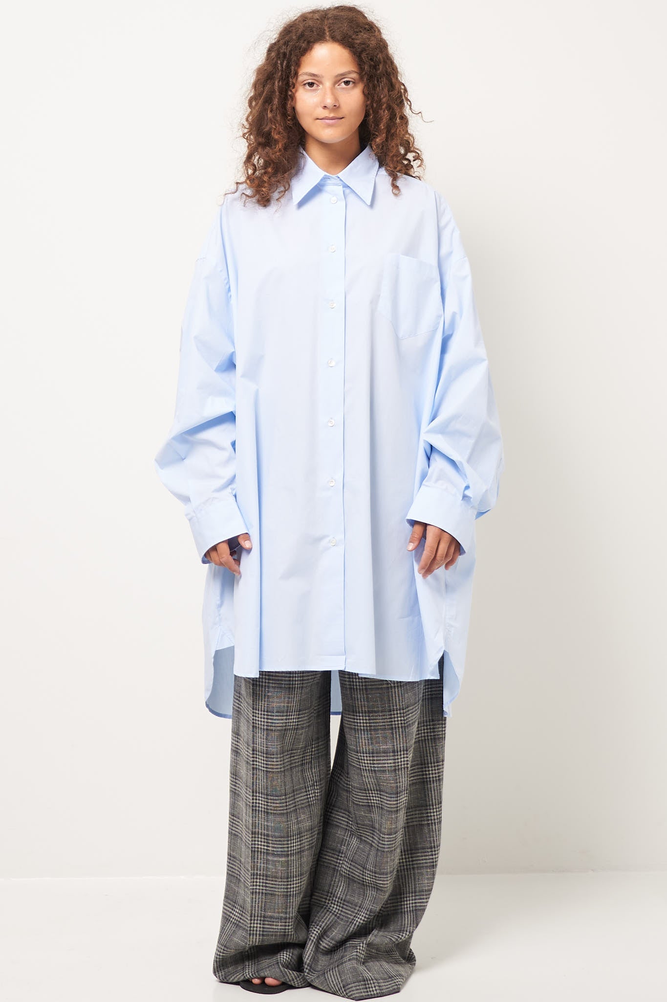 Willow Shirt Light Blue Online salg