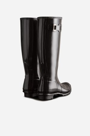 Women's Original Tall Gloss Boots Black