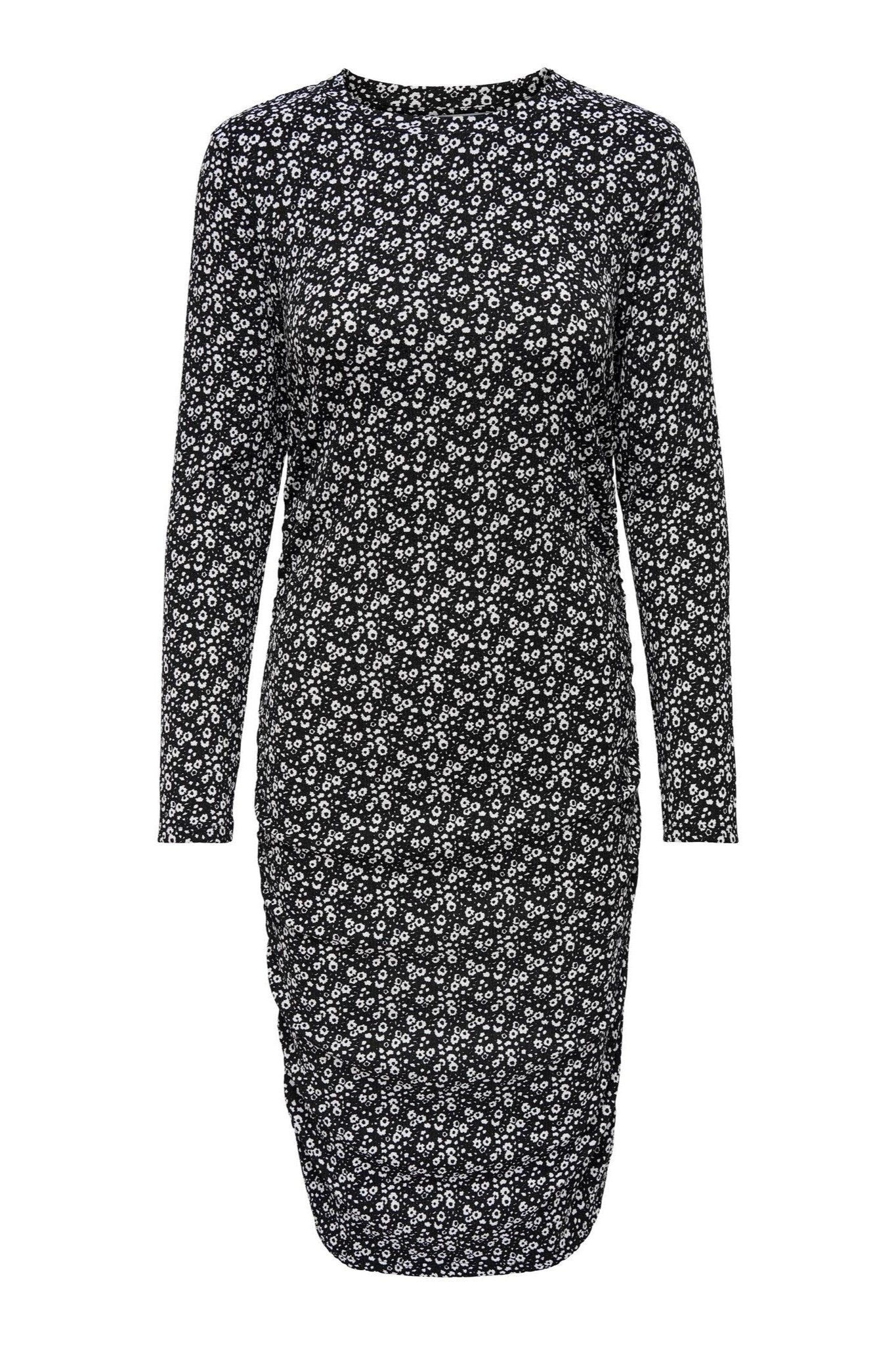 Zille Ruching Dress - Sort Online Hot Salg