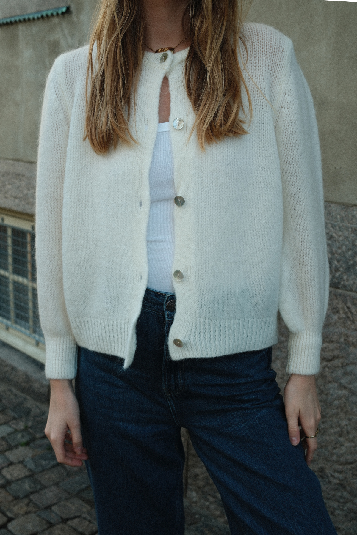 Anna Cardigan - Beige
