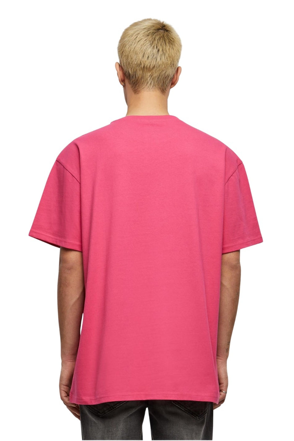 Heavy Oversized T-shirt - Hibiskus Pink