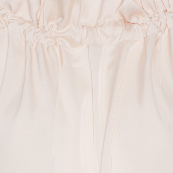 Karmamia Copenhagen Ruffle Tie Top Ivory