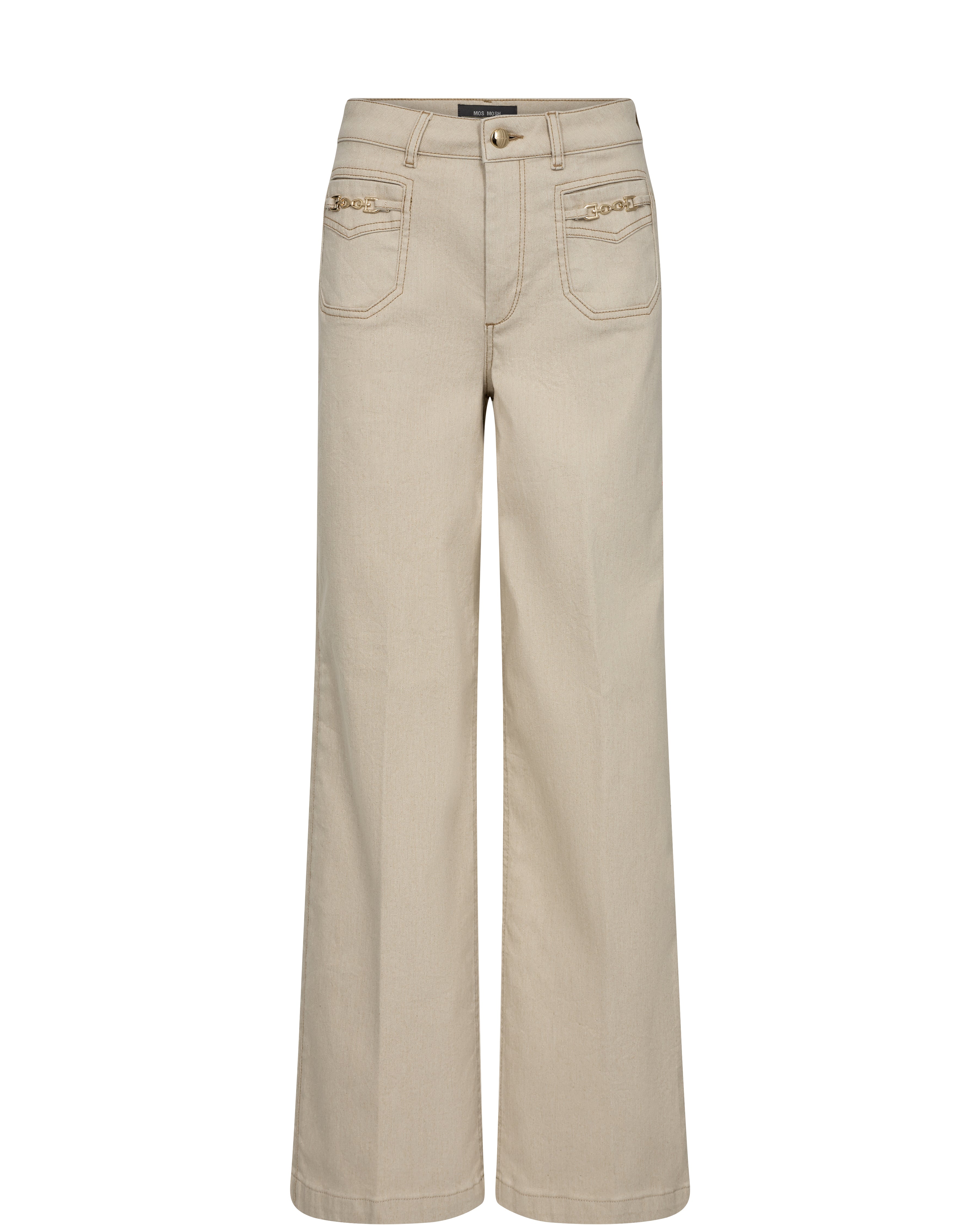 Mos Mosh Colette Shimmer Bukser Summer Sand Online