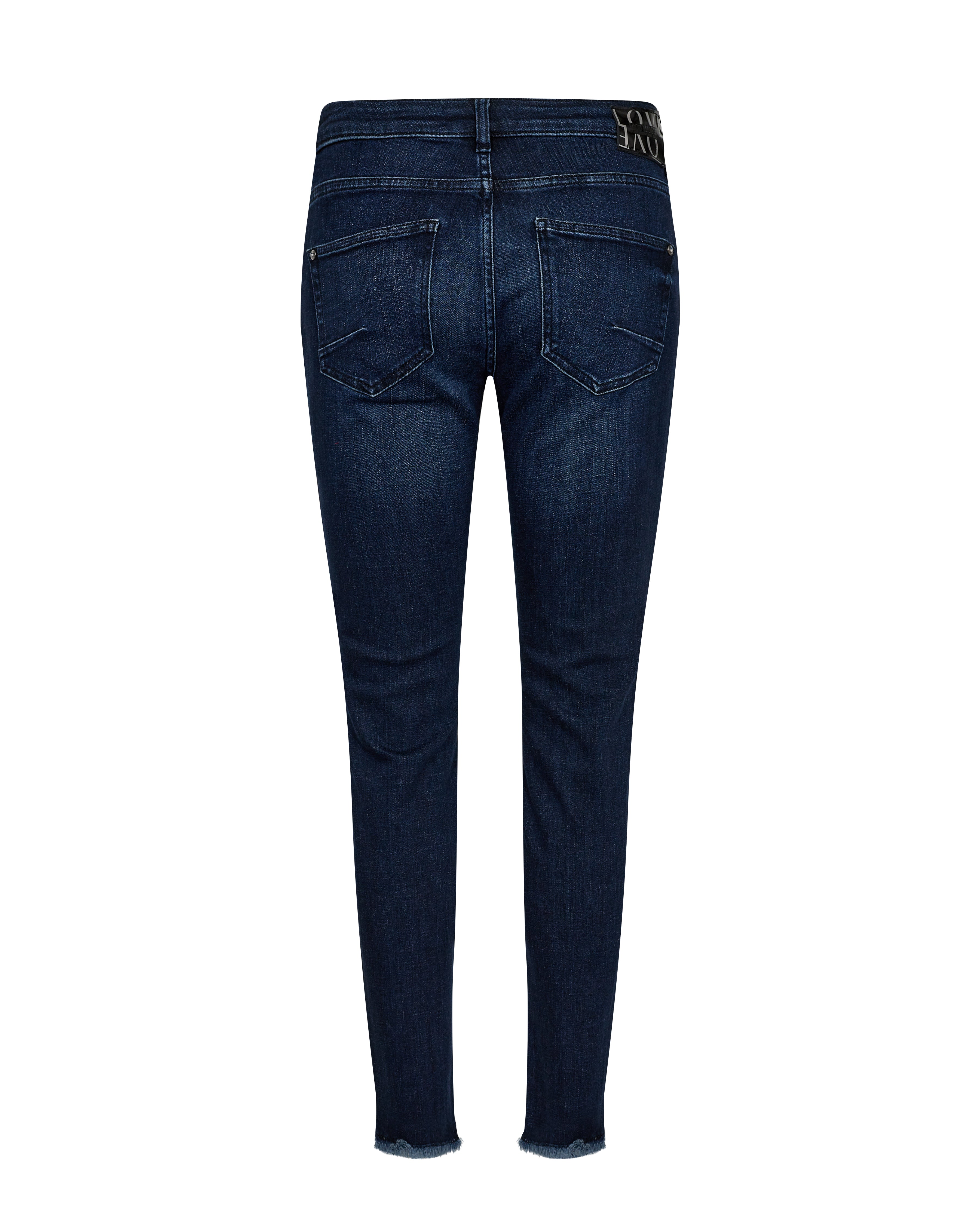 Mos Mosh Sumner Roll Jeans Dark Blue Mode