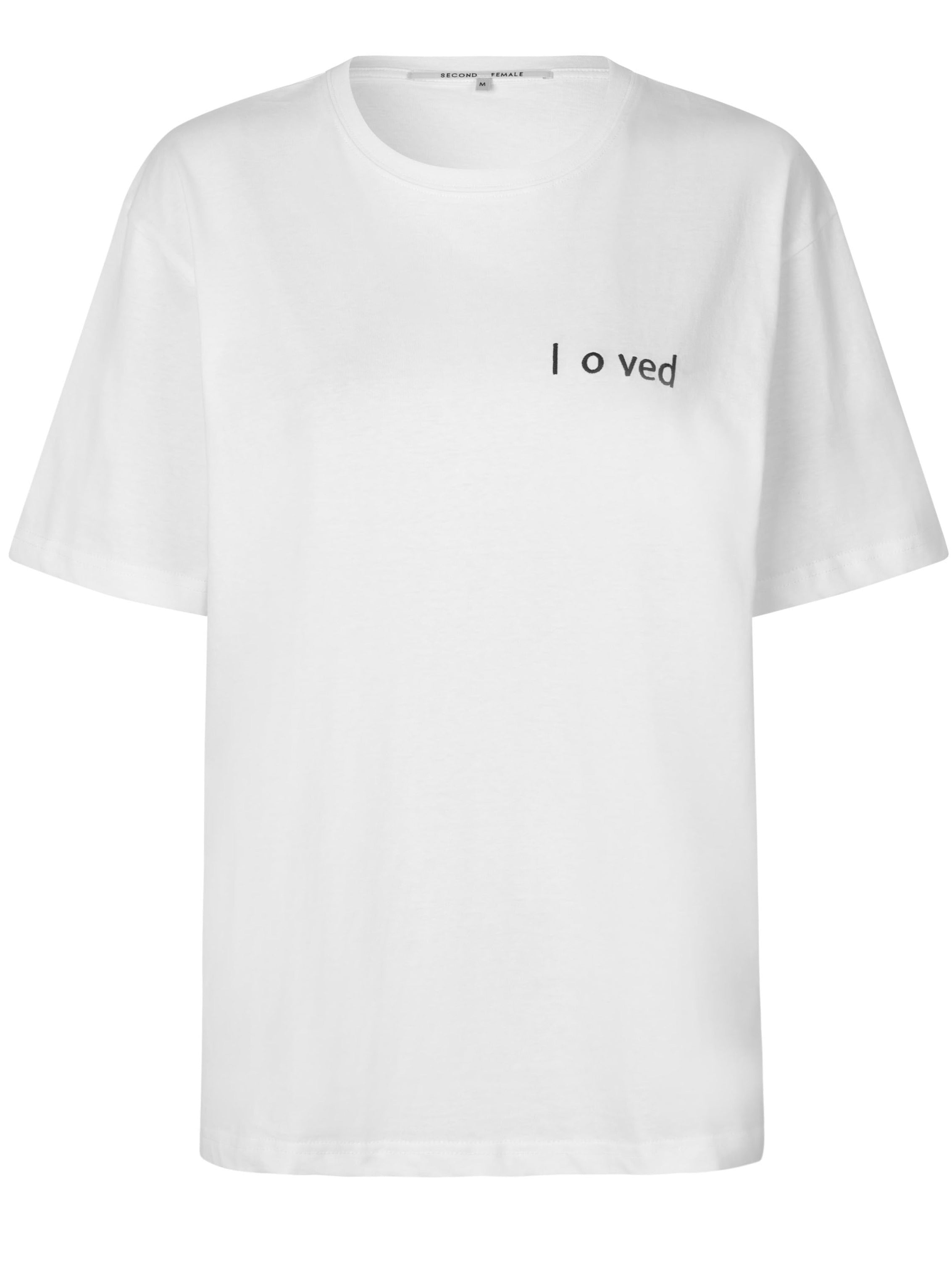Second Female Loved T-shirt White