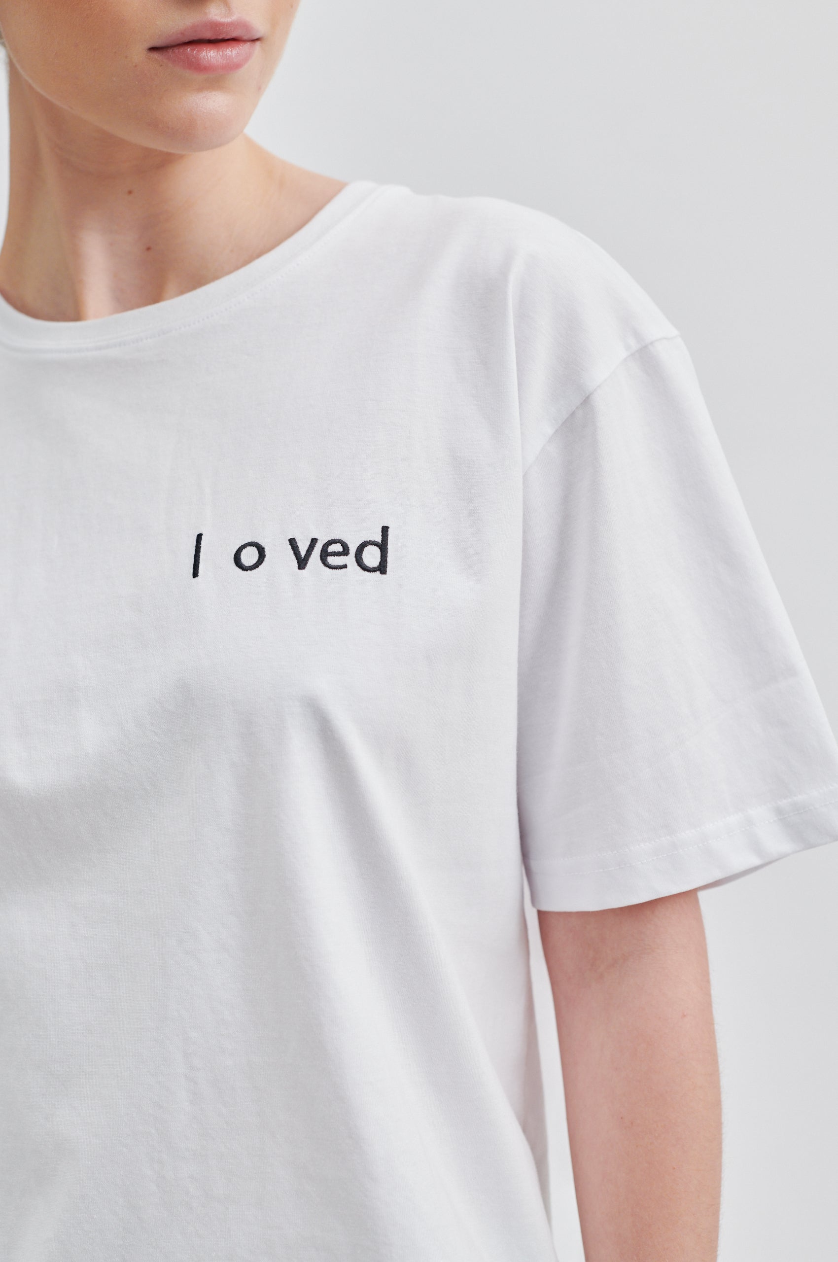 Second Female Loved T-shirt White