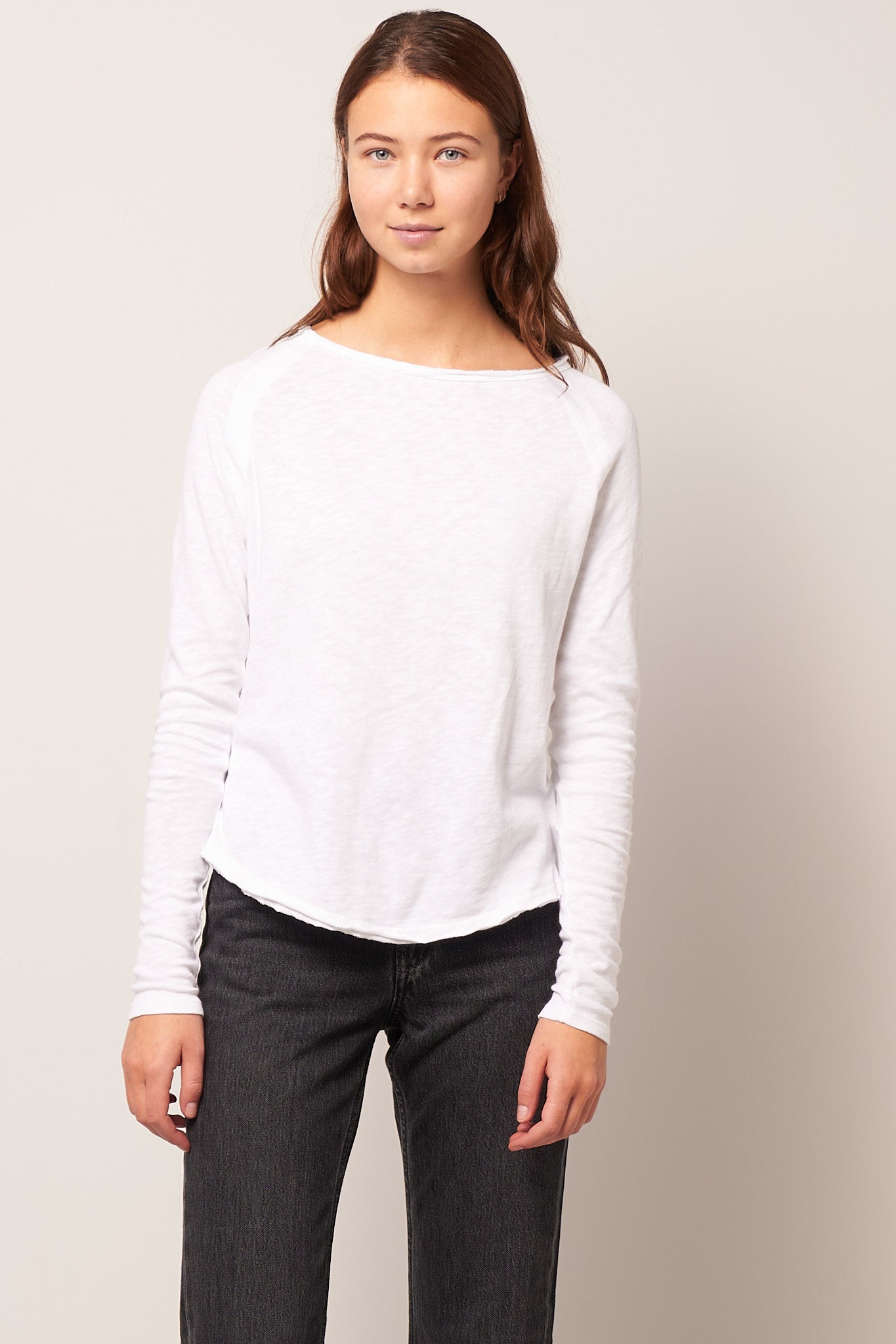 Sonoma L/S T-shirt White Rabat
