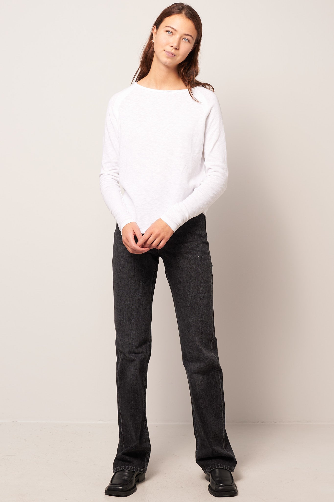 Sonoma L/S T-shirt White Rabat