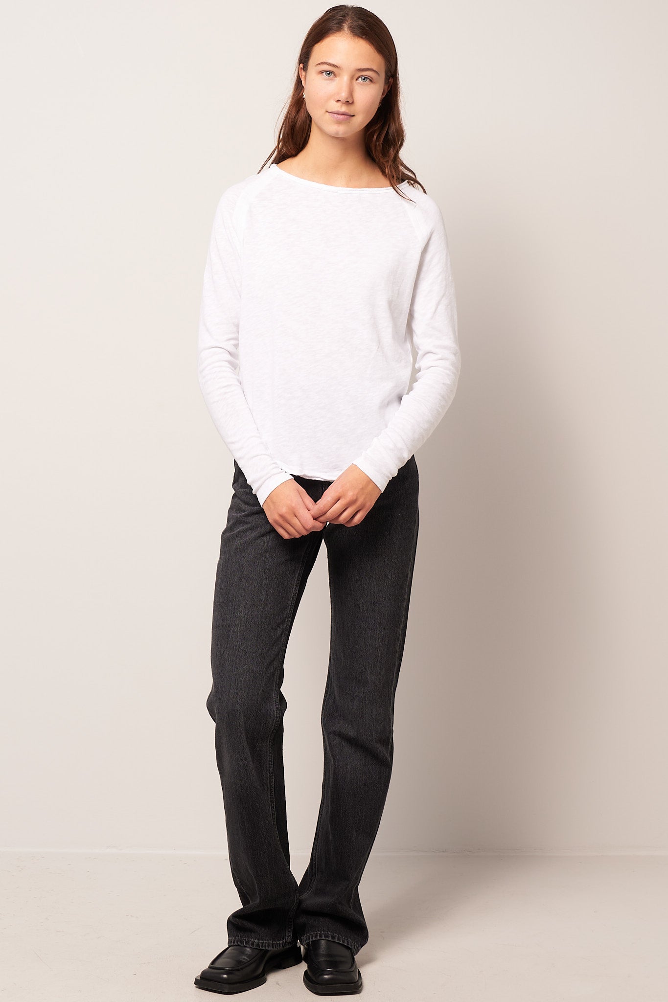 Sonoma L/S T-shirt White Rabat