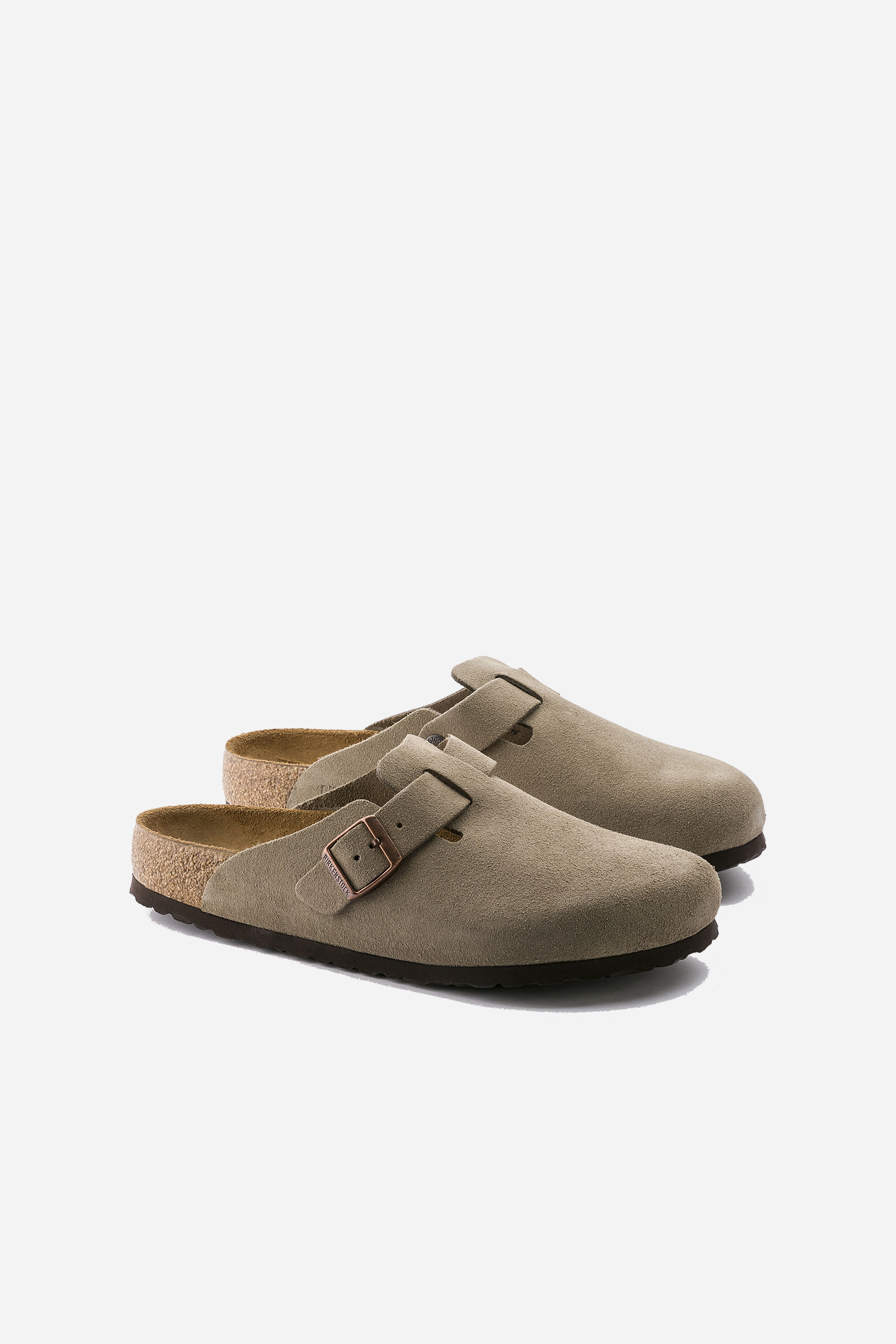 Boston Narrow Fit Suede Taupe