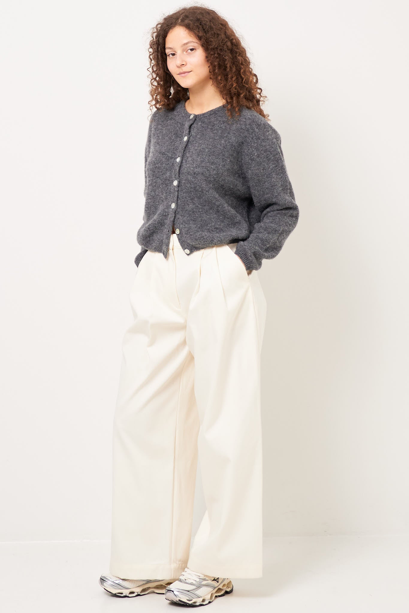 Gozzy Pants Mother Of Pearl