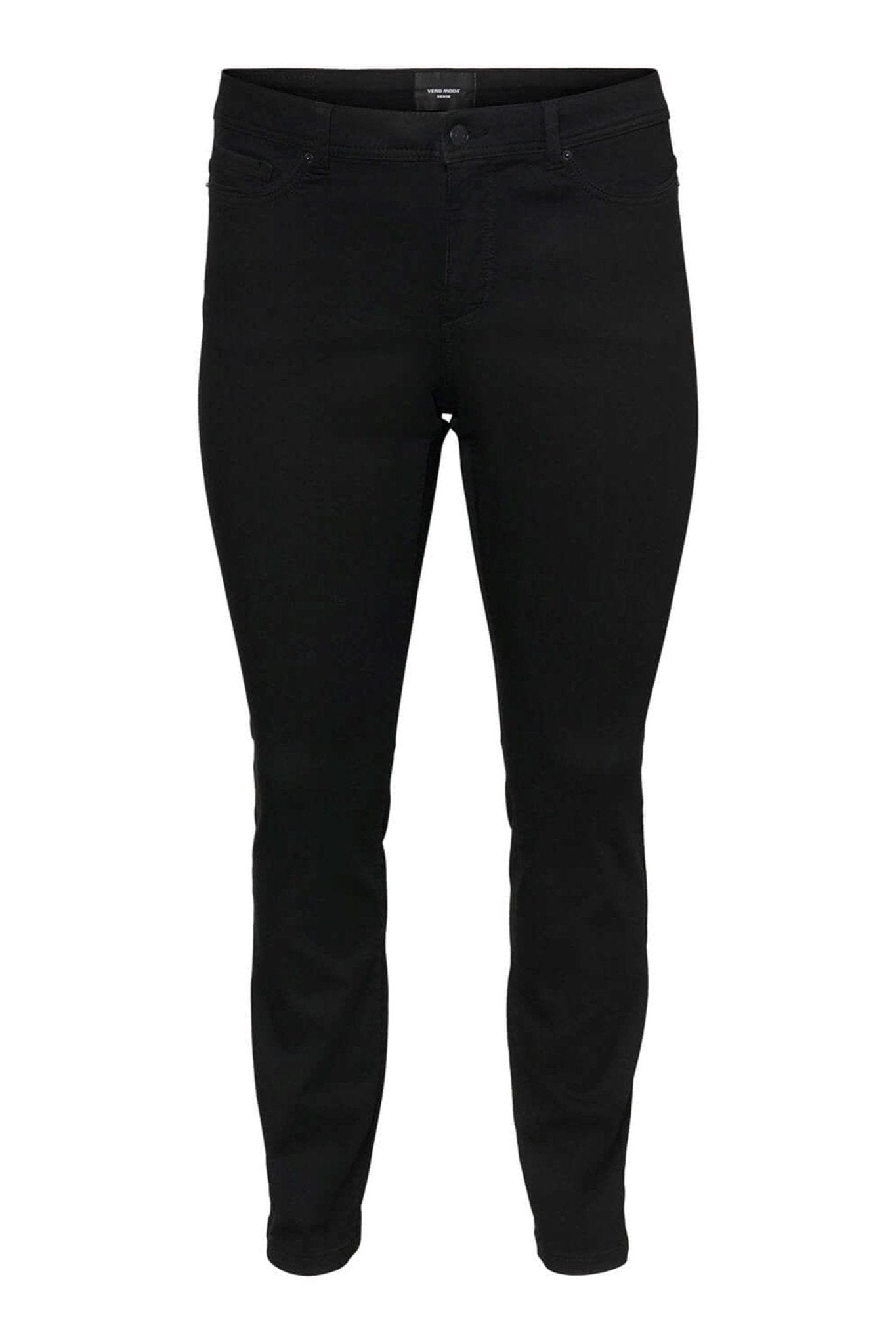Manya Jeans (Curve) - Sort Rabat