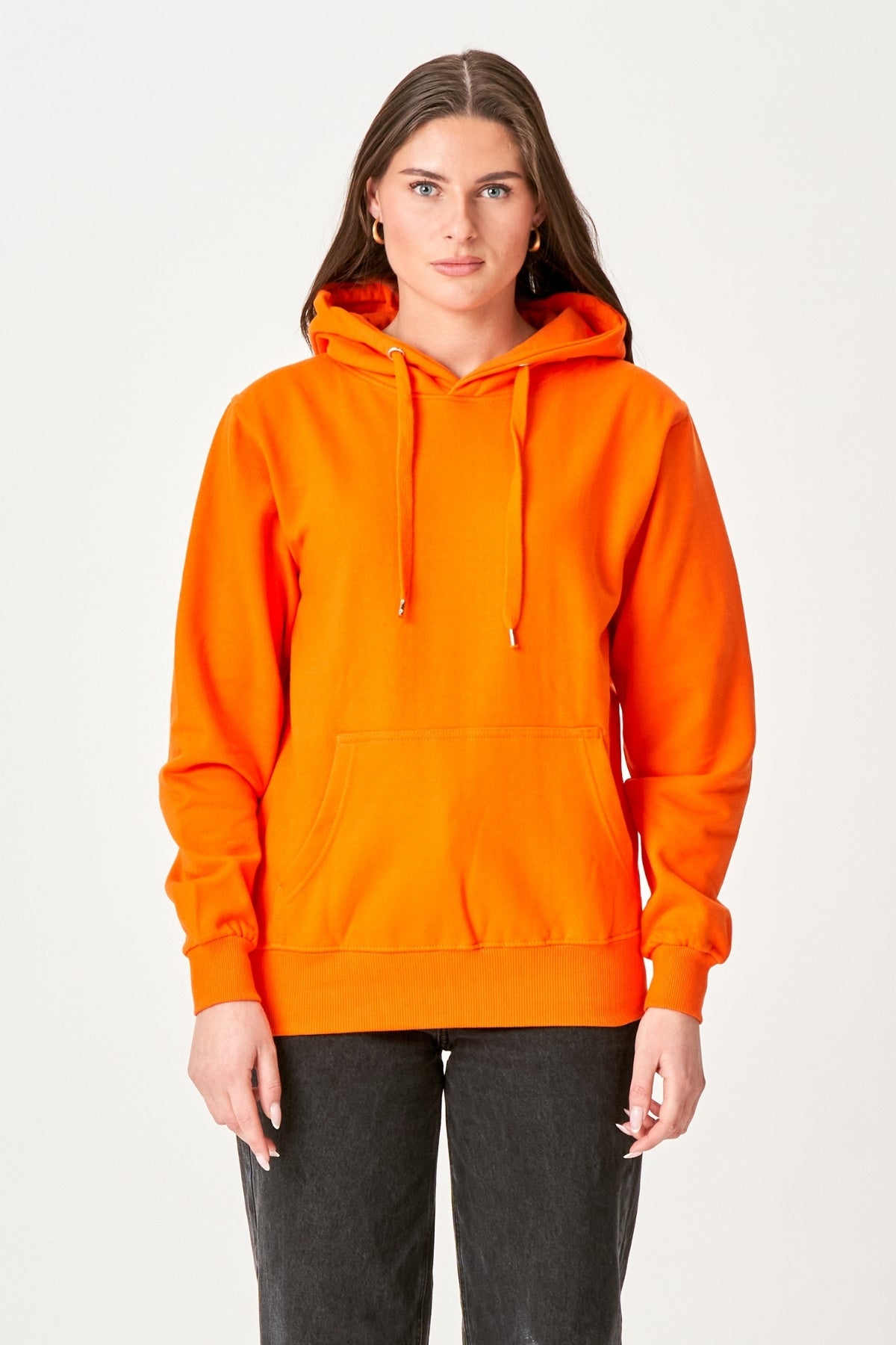 Oversized Hoodie - Orange Online nu