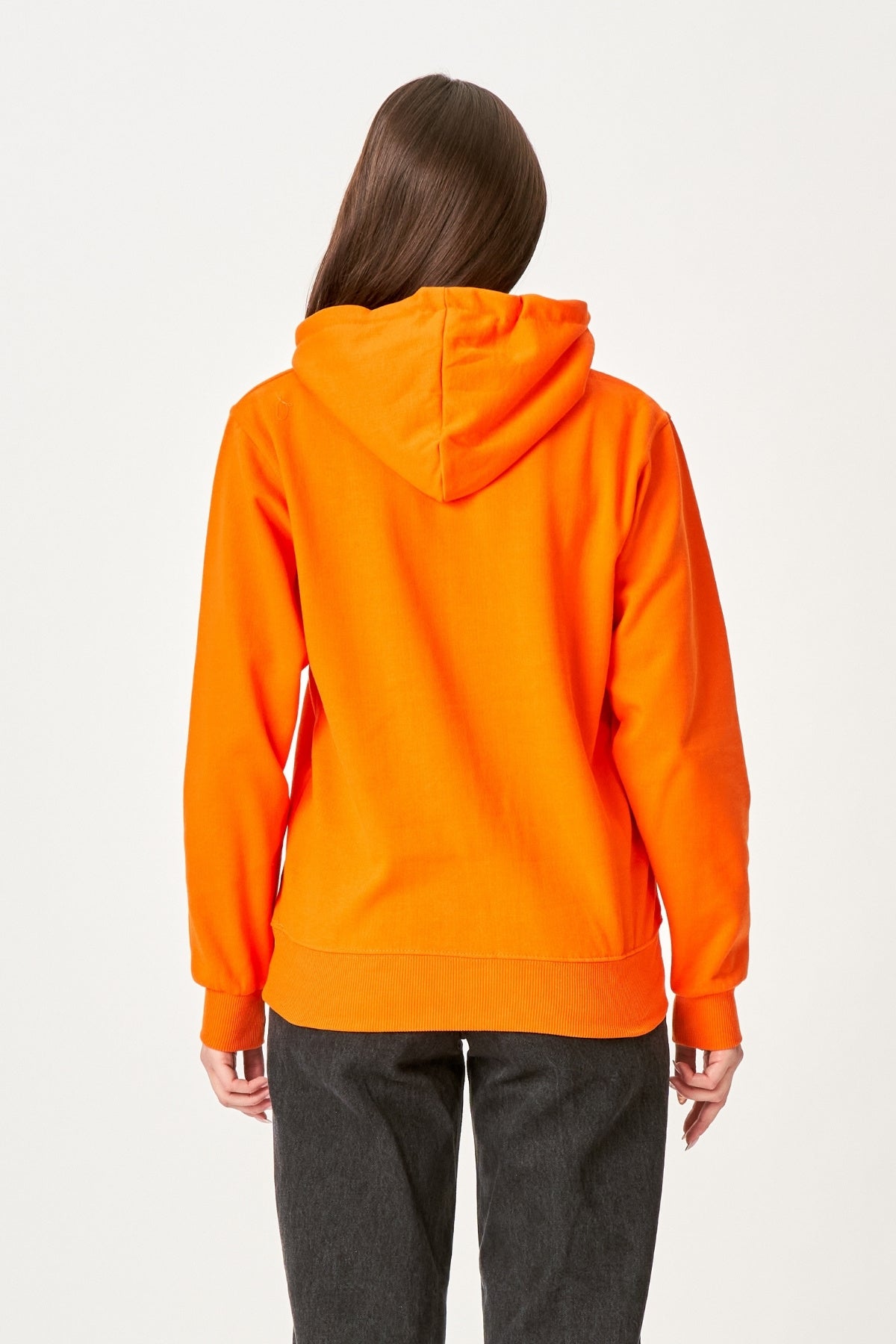 Oversized Hoodie - Orange Online nu