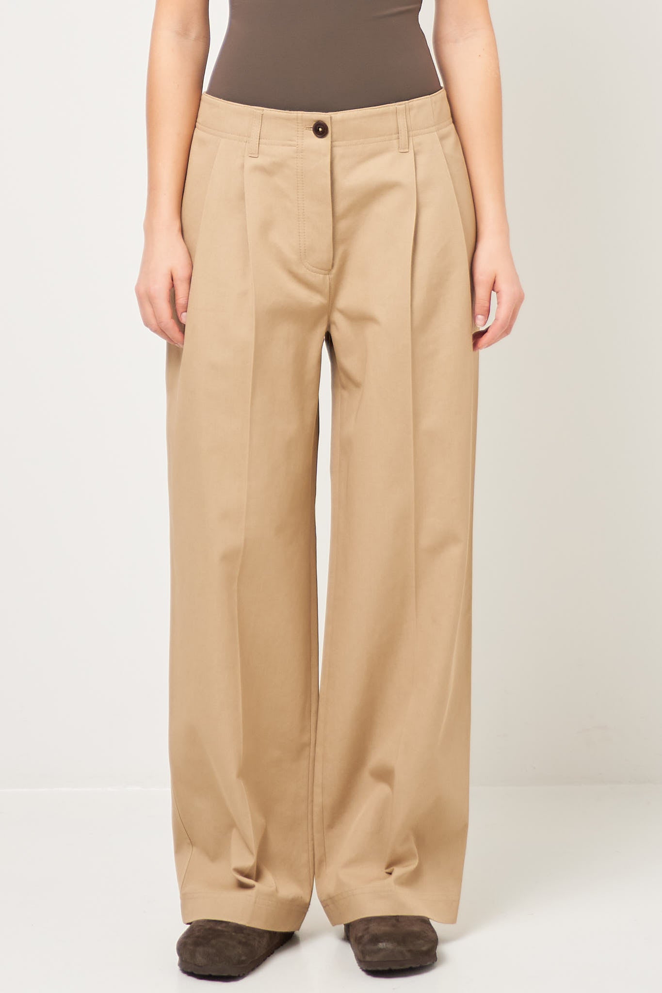 Relaxed Chino Trousers Desert