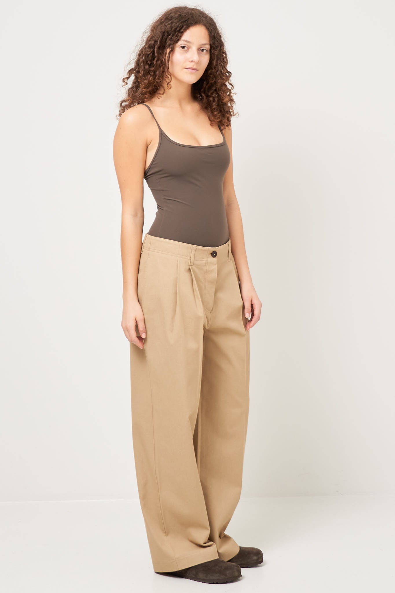 Relaxed Chino Trousers Desert