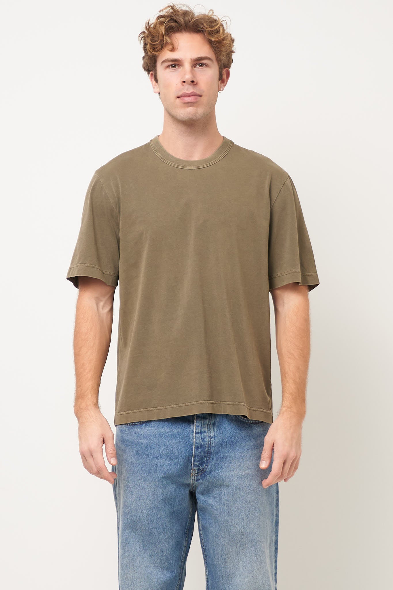 Seam Tee Olive Rabat