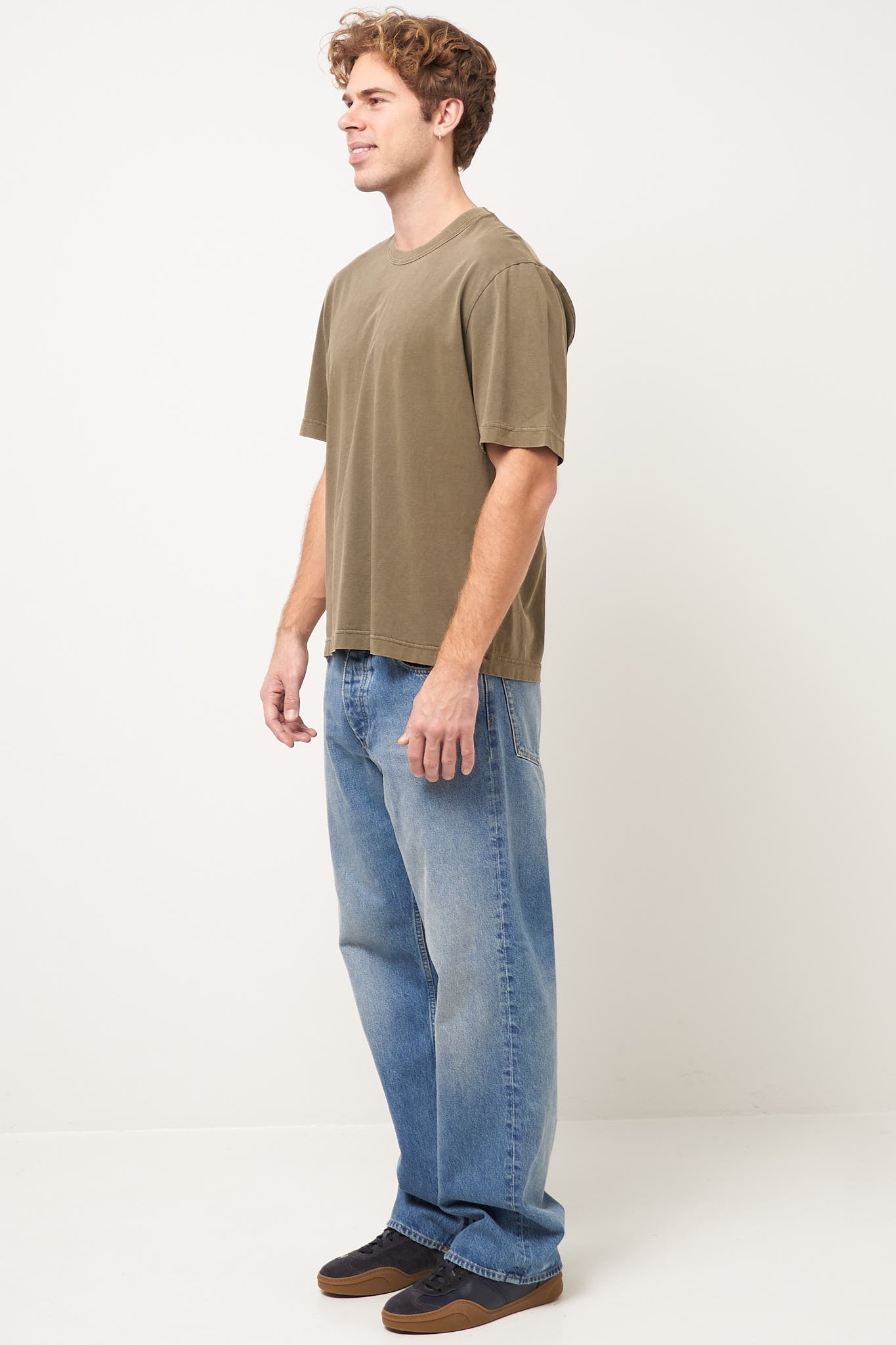 Seam Tee Olive Rabat
