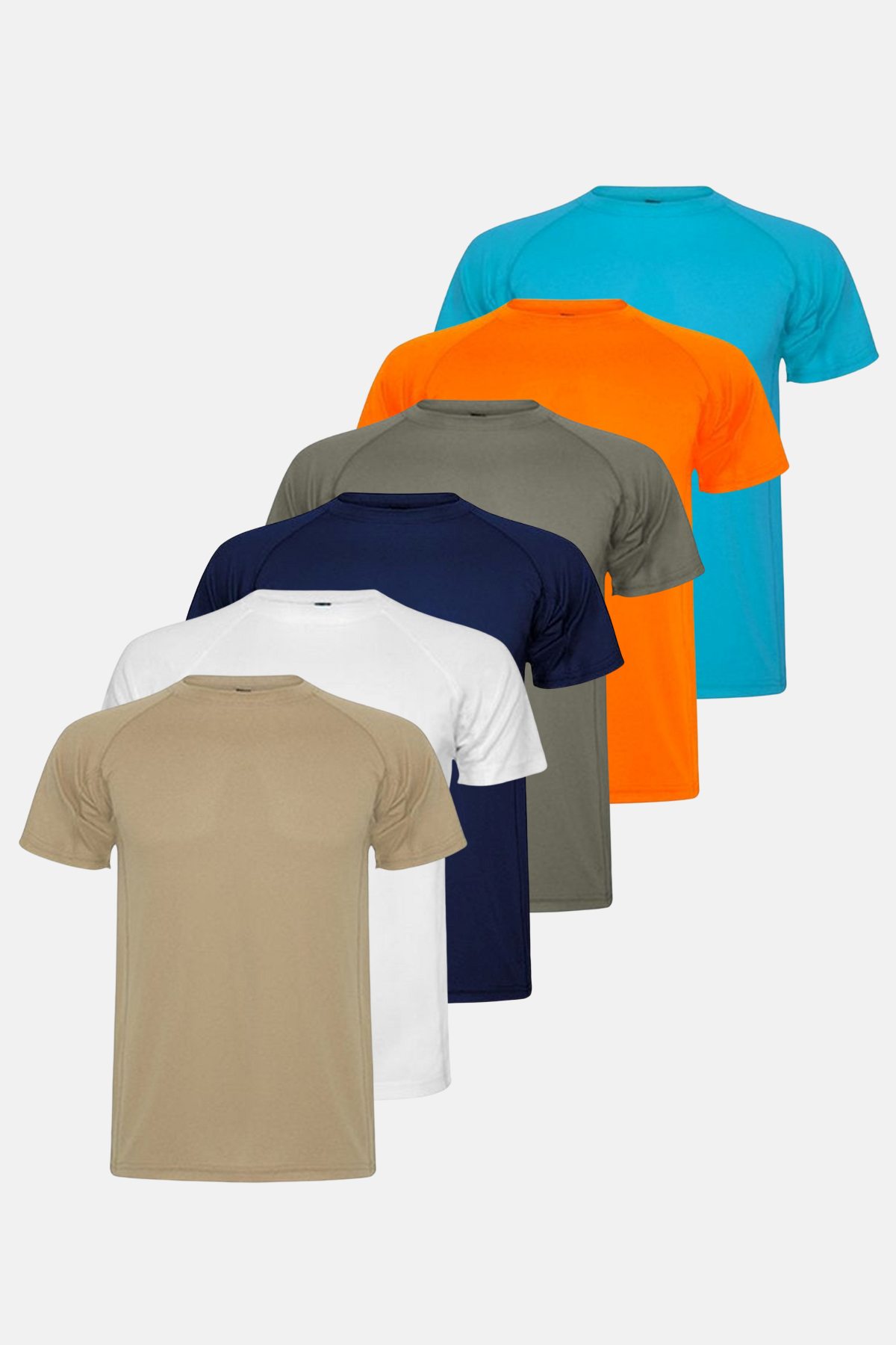 Trænings T-shirt - Pakketilbud (6 stk.) Online salg