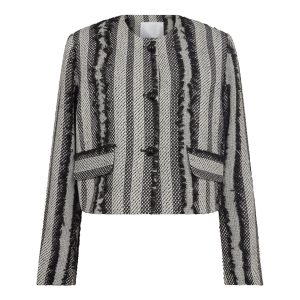 Co'Couture Nola Boucle Jakke Off White