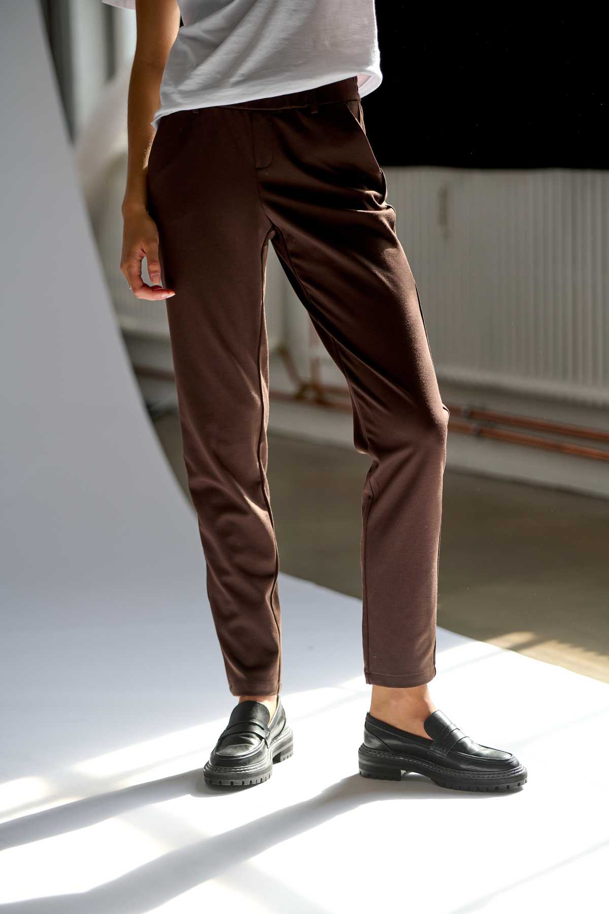 Haylie Pants - Mørkebrun